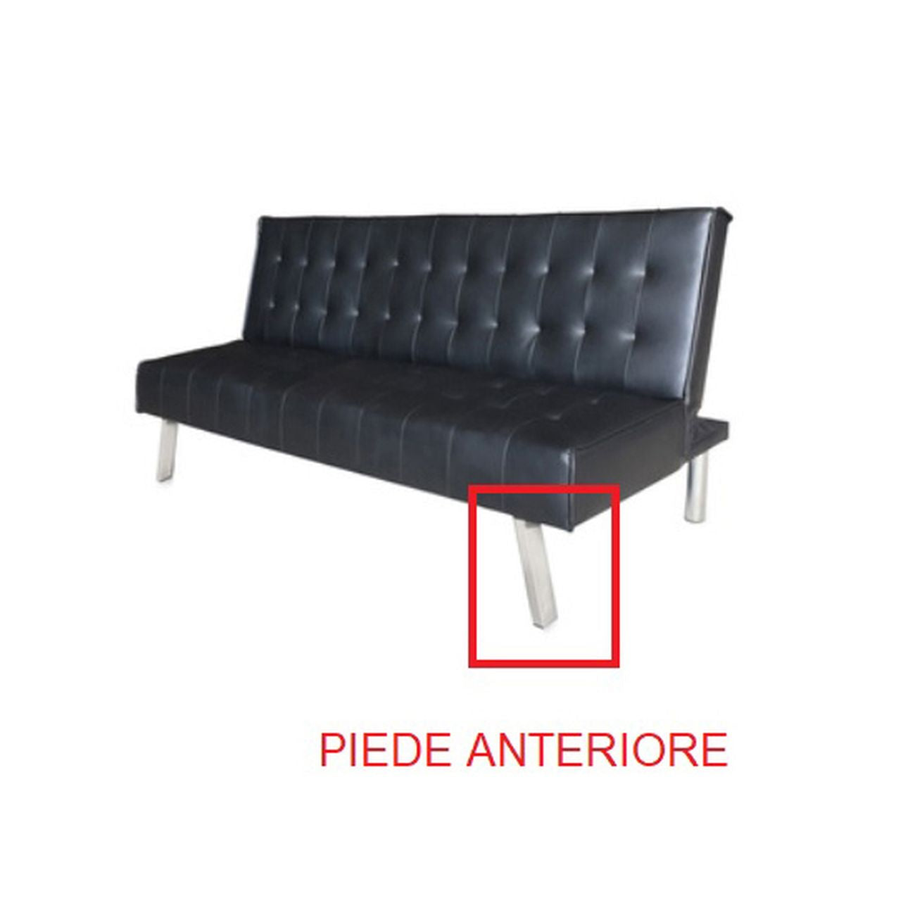 Zz-piede anteriore x divano letto speed