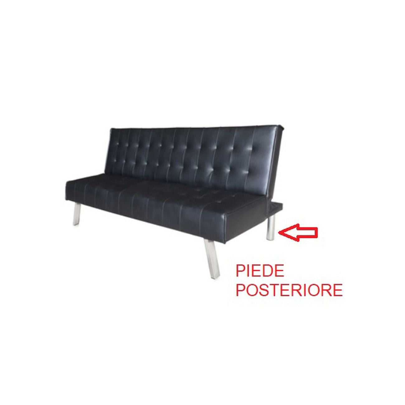 Zz-piede posteriore x divano letto speed