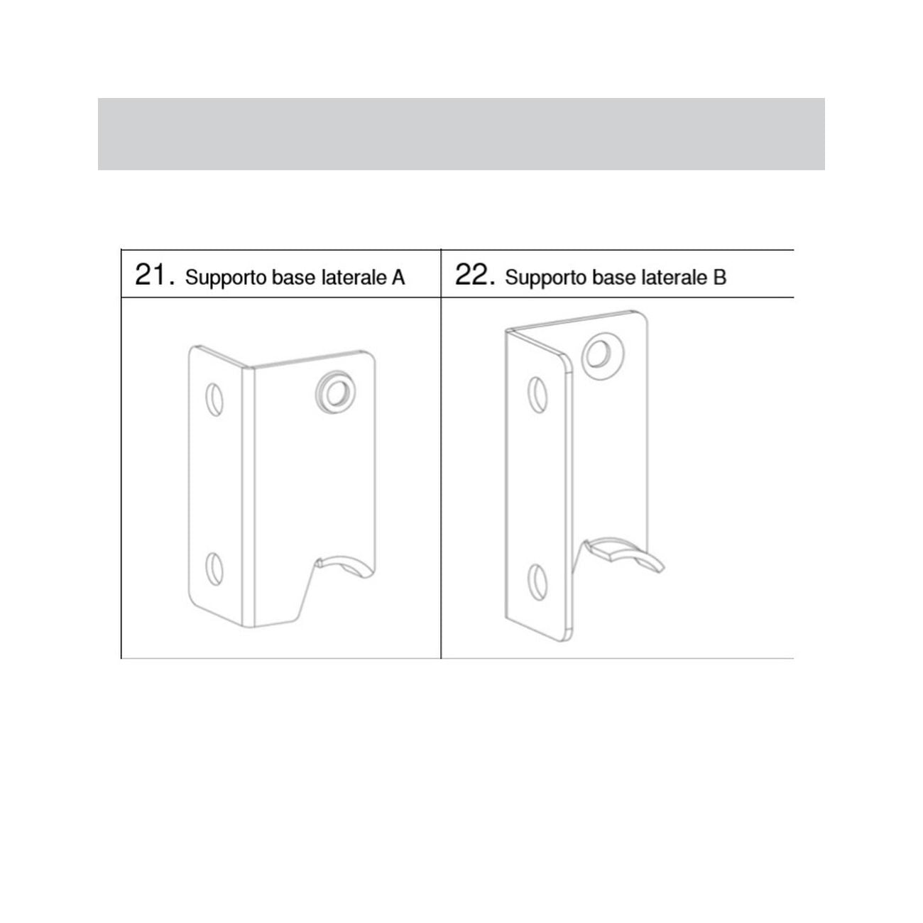 Zz-cp supporto (a+b)nr.21-22 x barbecue asado