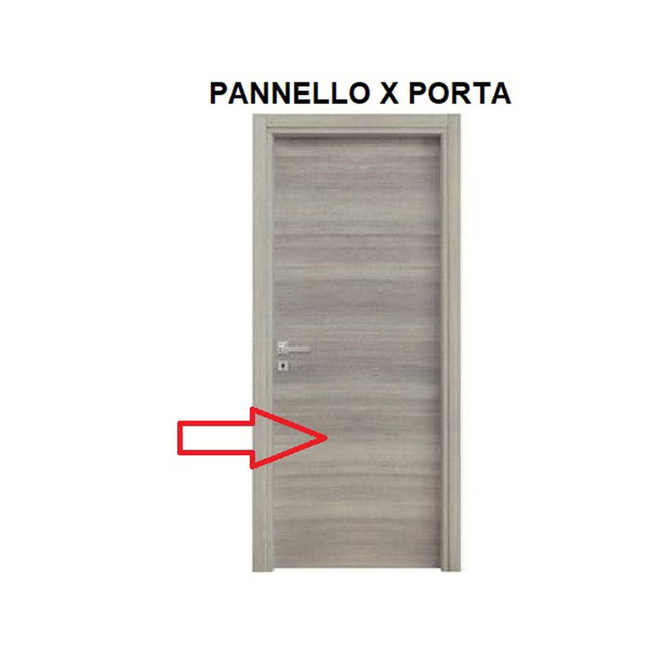 Zz-pannello x porta mod.microtec rovere grigio cm.210x70