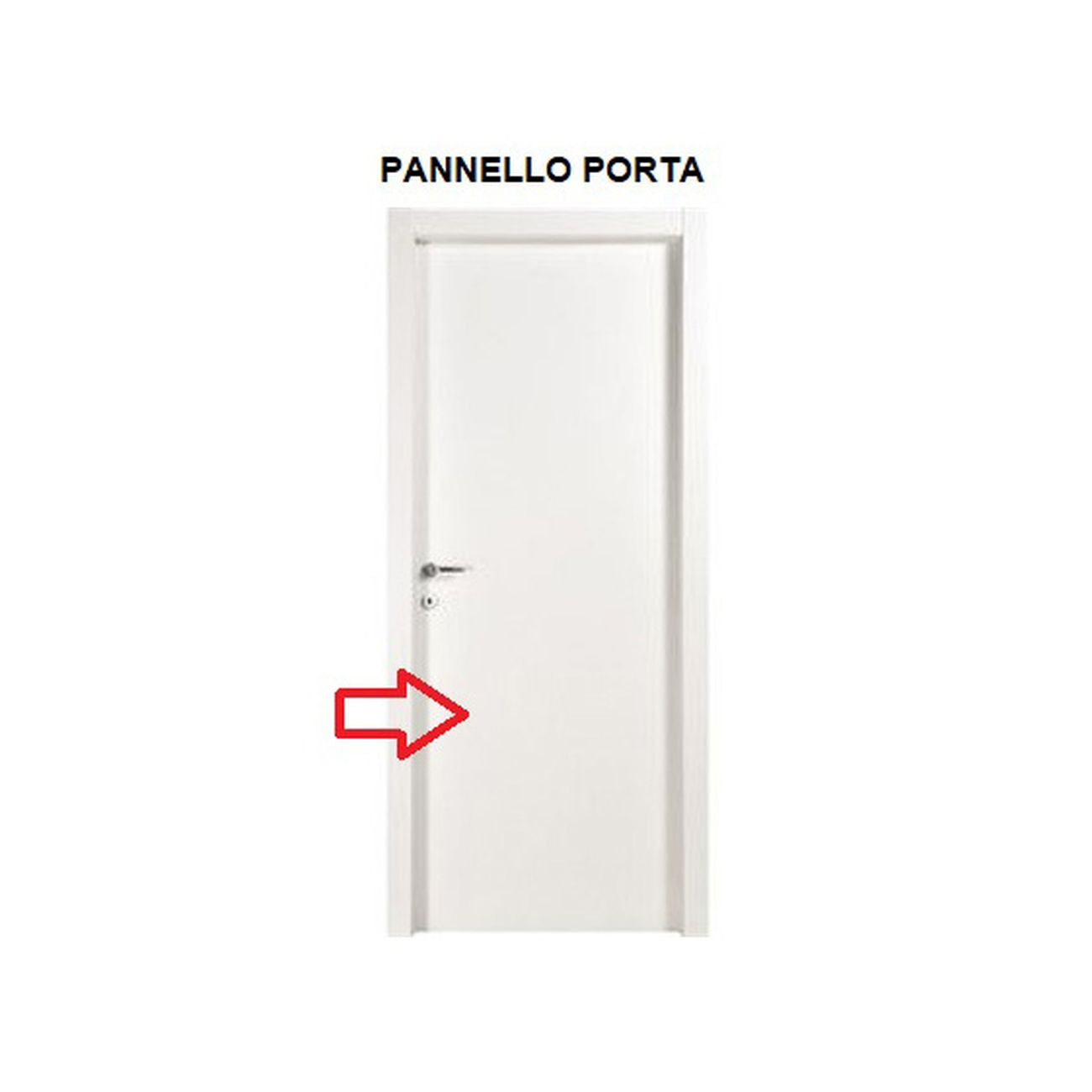 Zz-pannello x porta mod.microtec bianco cm.210x80