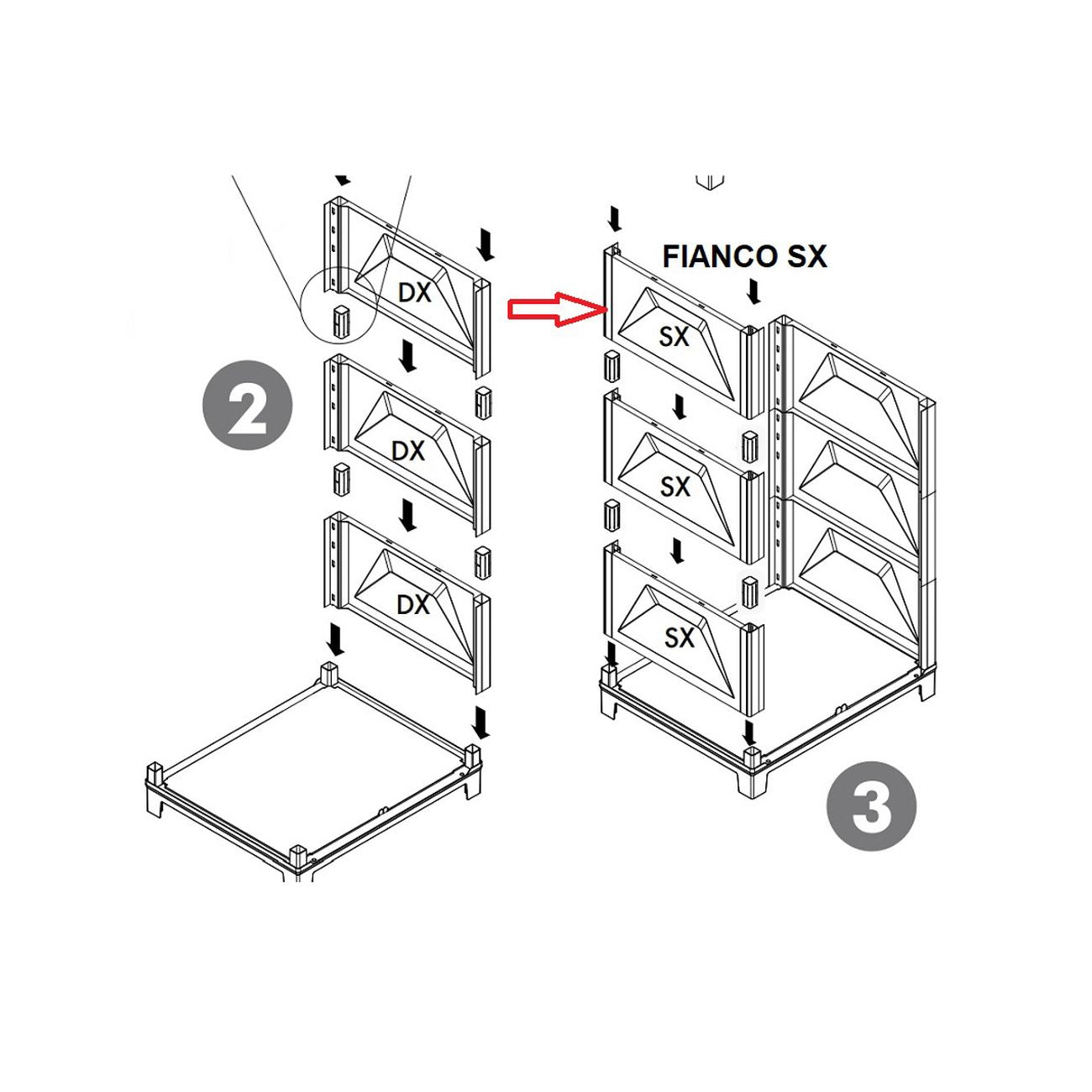 Zz-fianco sx x kit lavatoio resinaantiacido