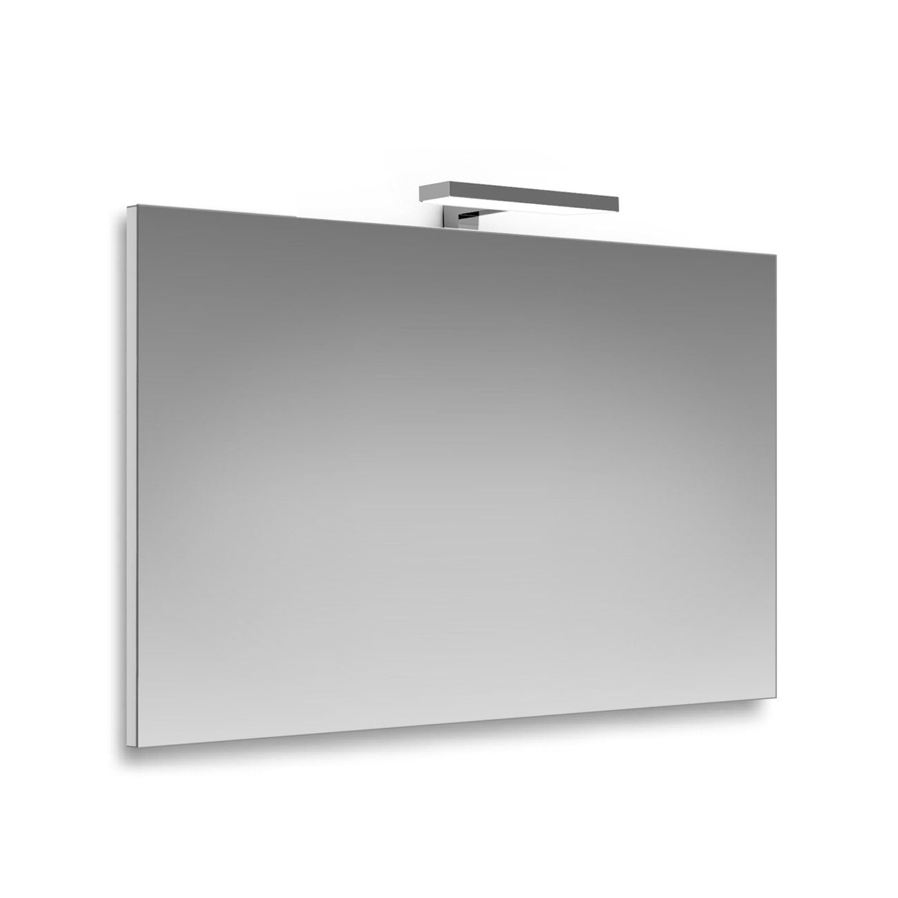 Specchio a filo con lampada led cm.20 cm.100x70