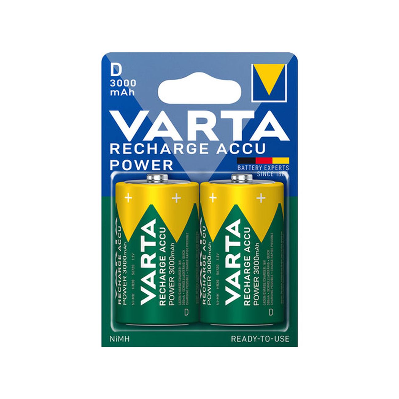 Pila Varta Ricon   Torcia           R2U 2D