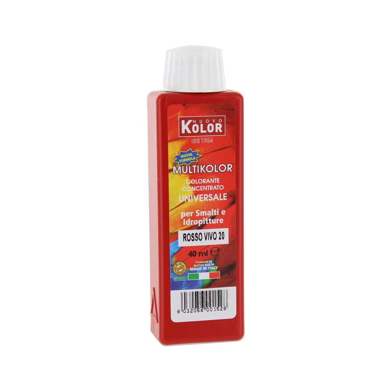 Colorante universale ml.40 rosso vivo    20r - 12 pz