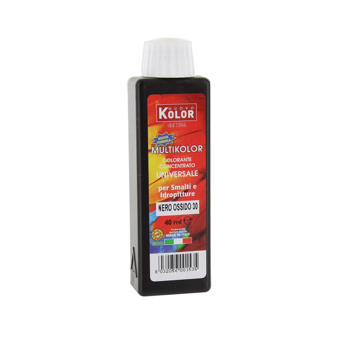 Colorante universale ml.40 nero ossido   30rl - 12 pz