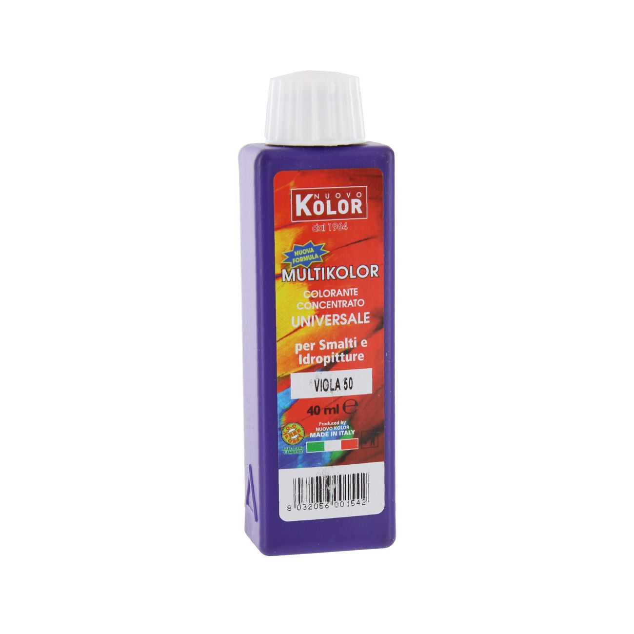 Colorante universale ml.40 viola         50rl - 12 pz