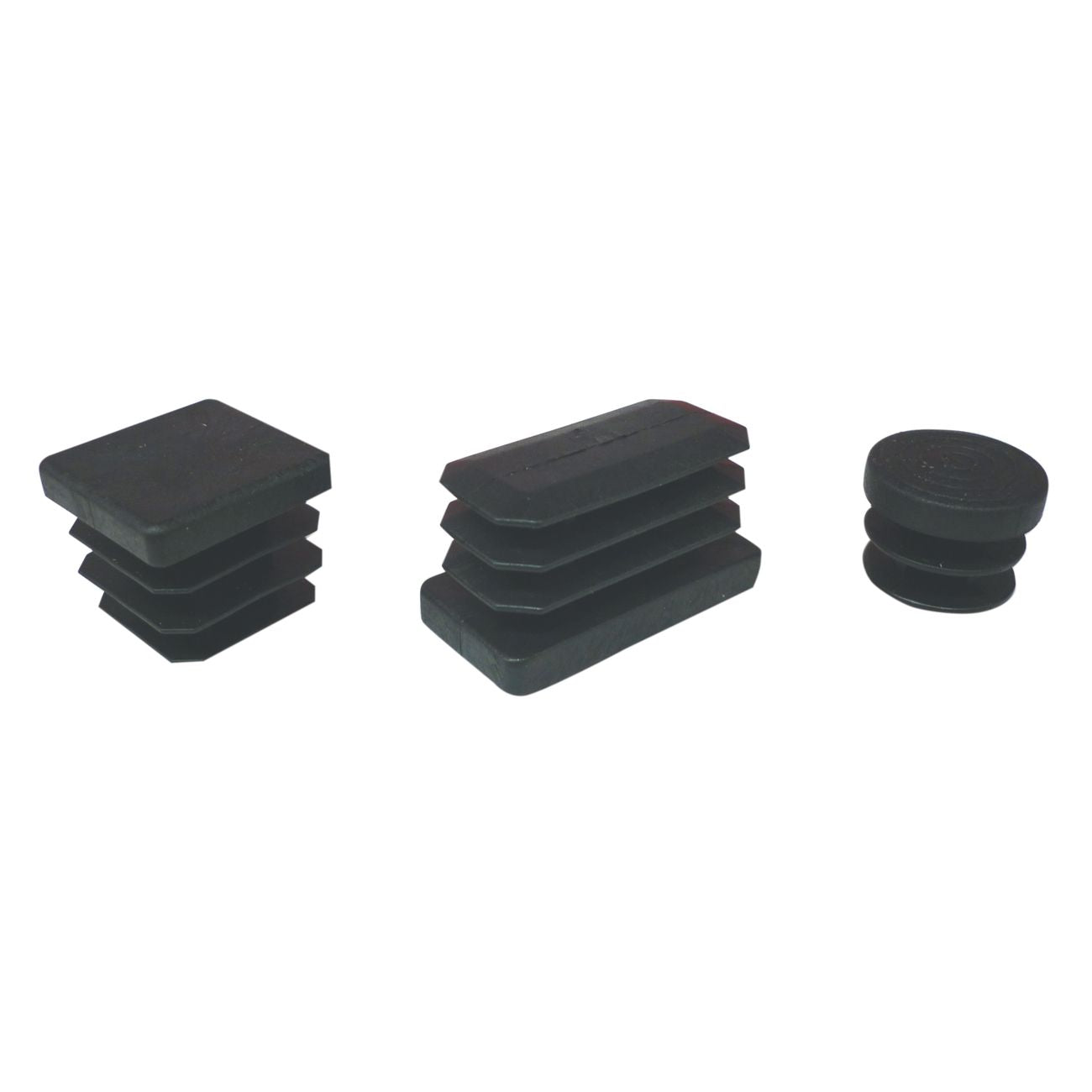 Bl puntali alettati 35x35 mm nero 6 pz - 6 bl