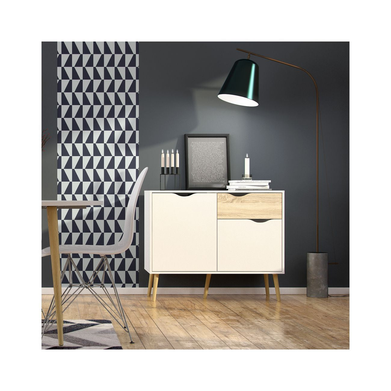 Kit credenza oslo cm.98x39x81