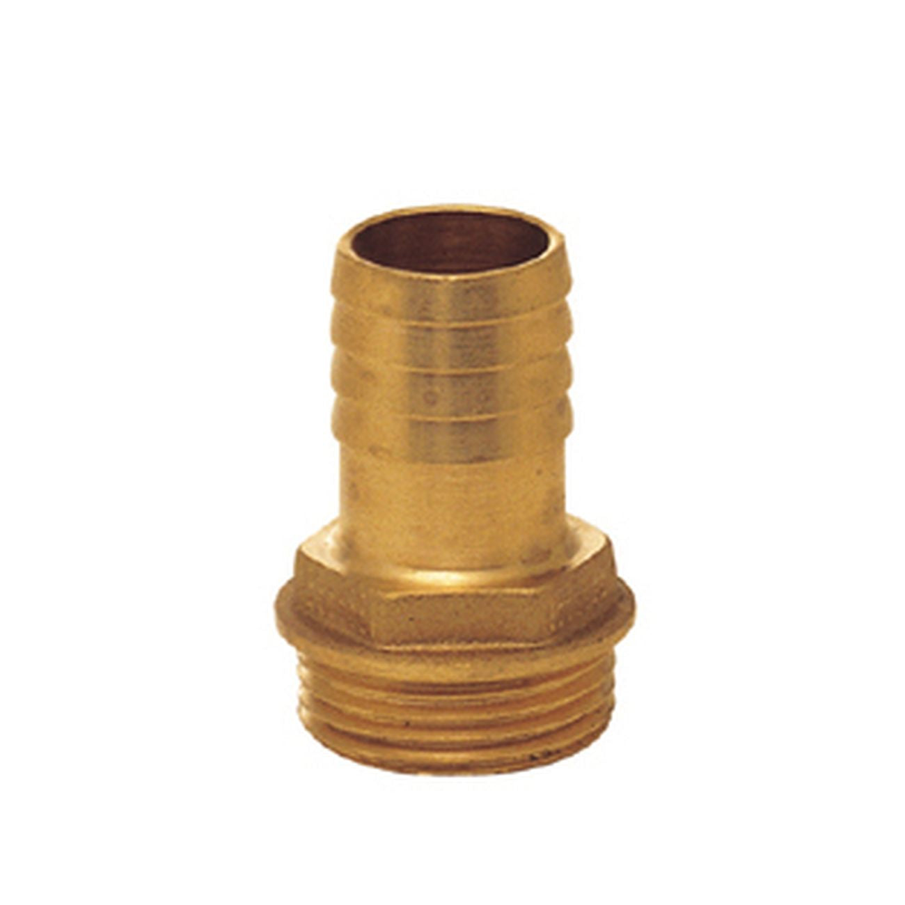 Raccordo portagomma ottone m. 1x25 - 10 pz