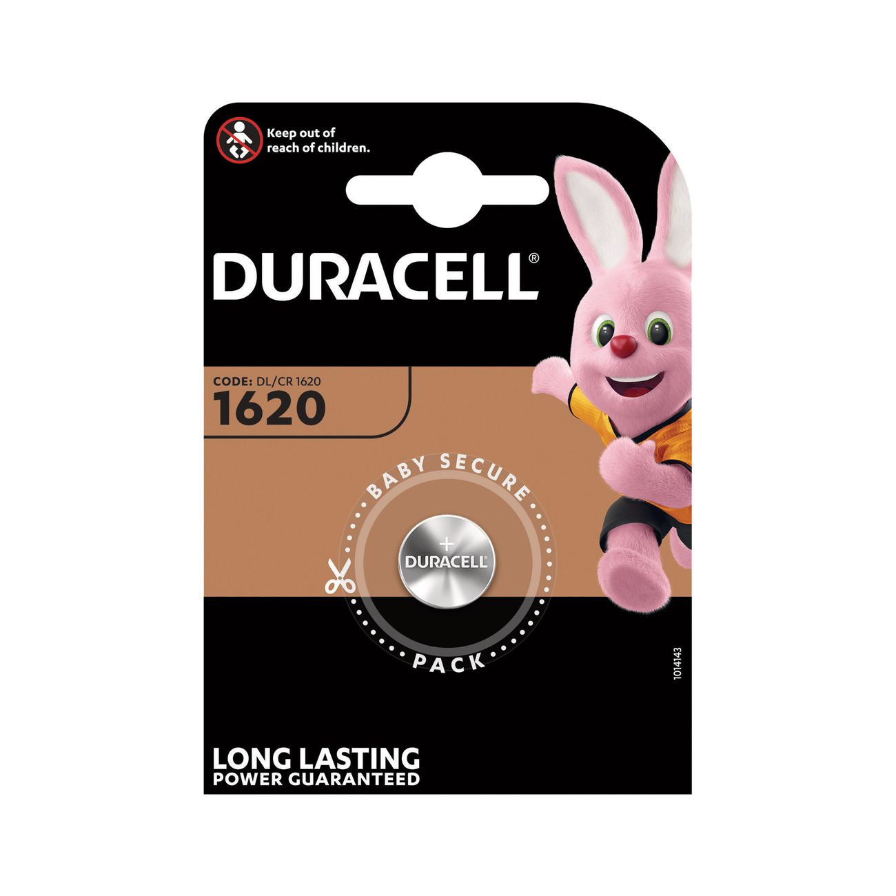 Duracell batteria a bottone 1620 bl.1pz. - 10 bl