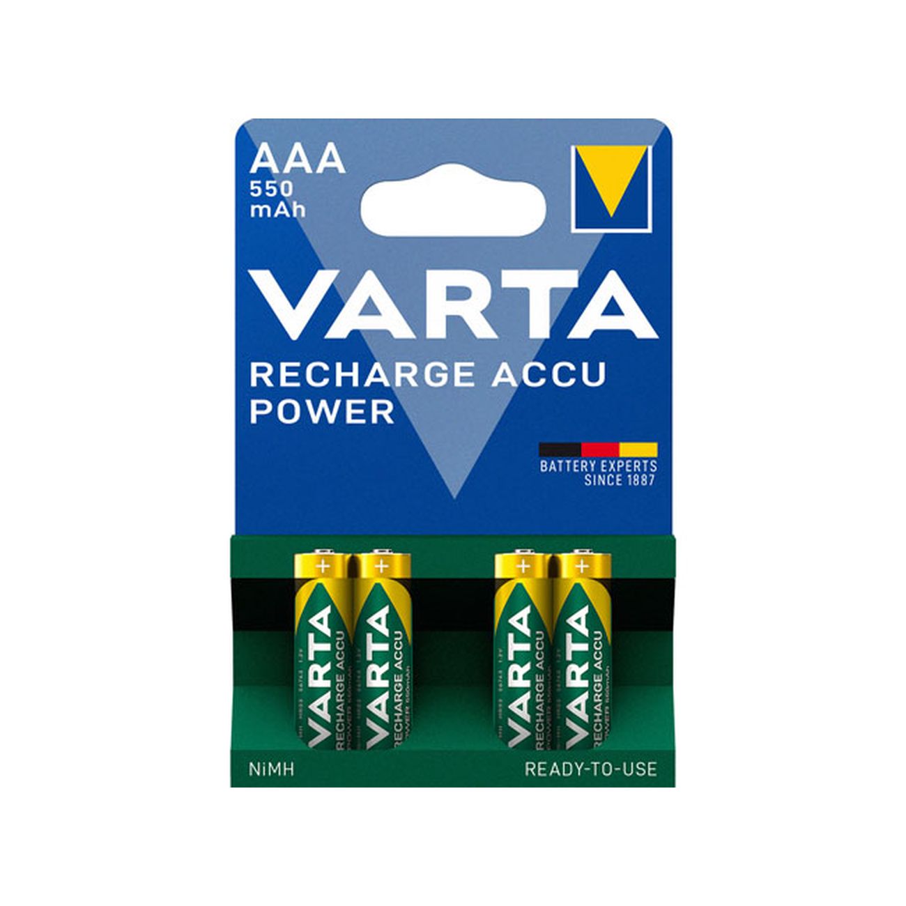 Pila Varta Ricon  Ministilo 550 Mah   4Aaa