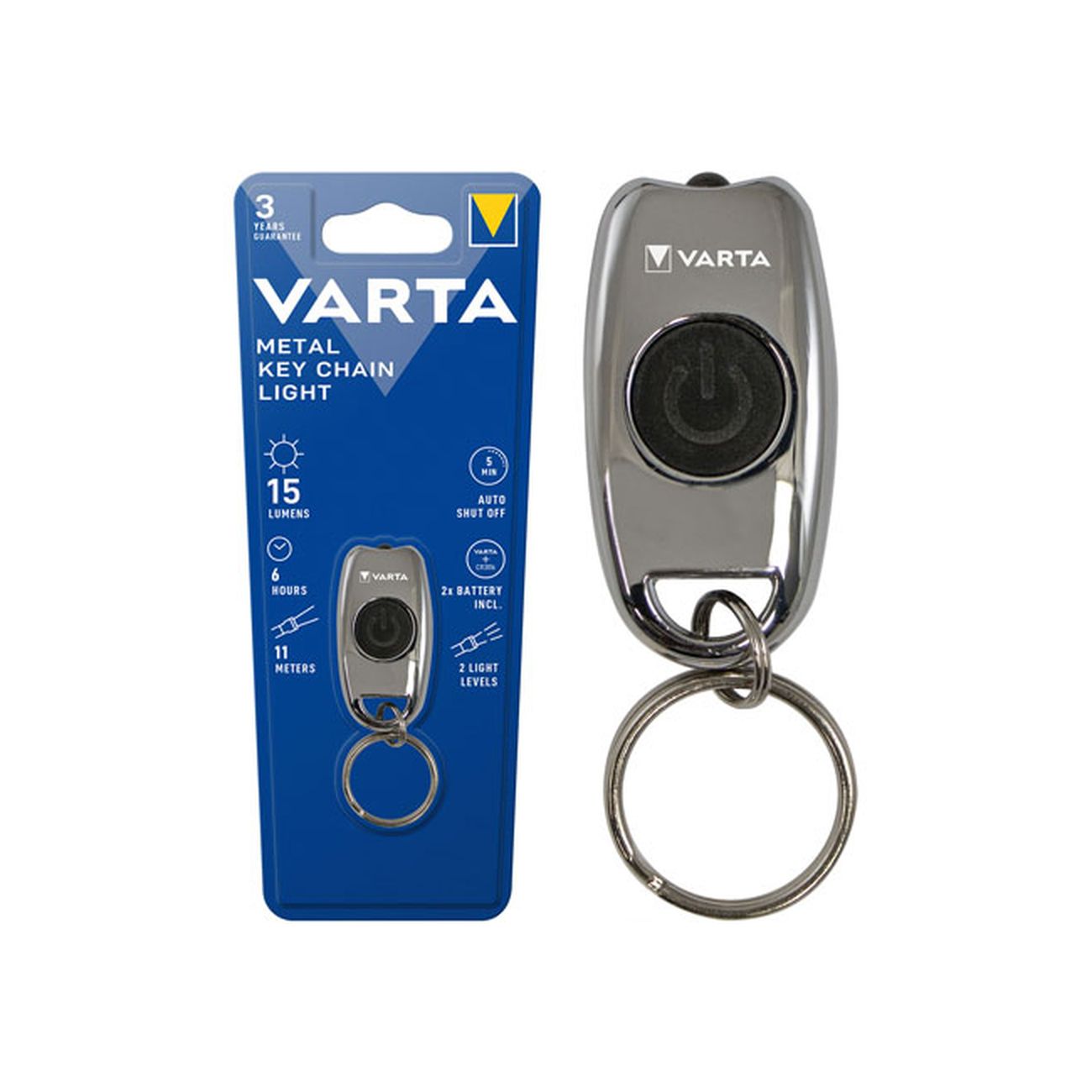 Torcia Varta Led Portachiavi      C/Pile