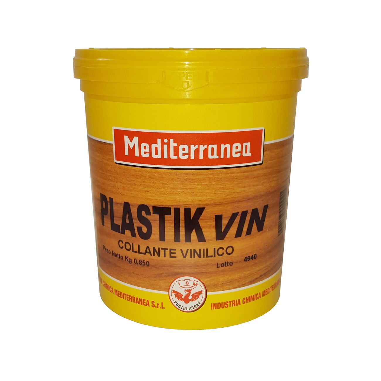 Colla vinilica plastik vin 0,850 kg - 24 pz