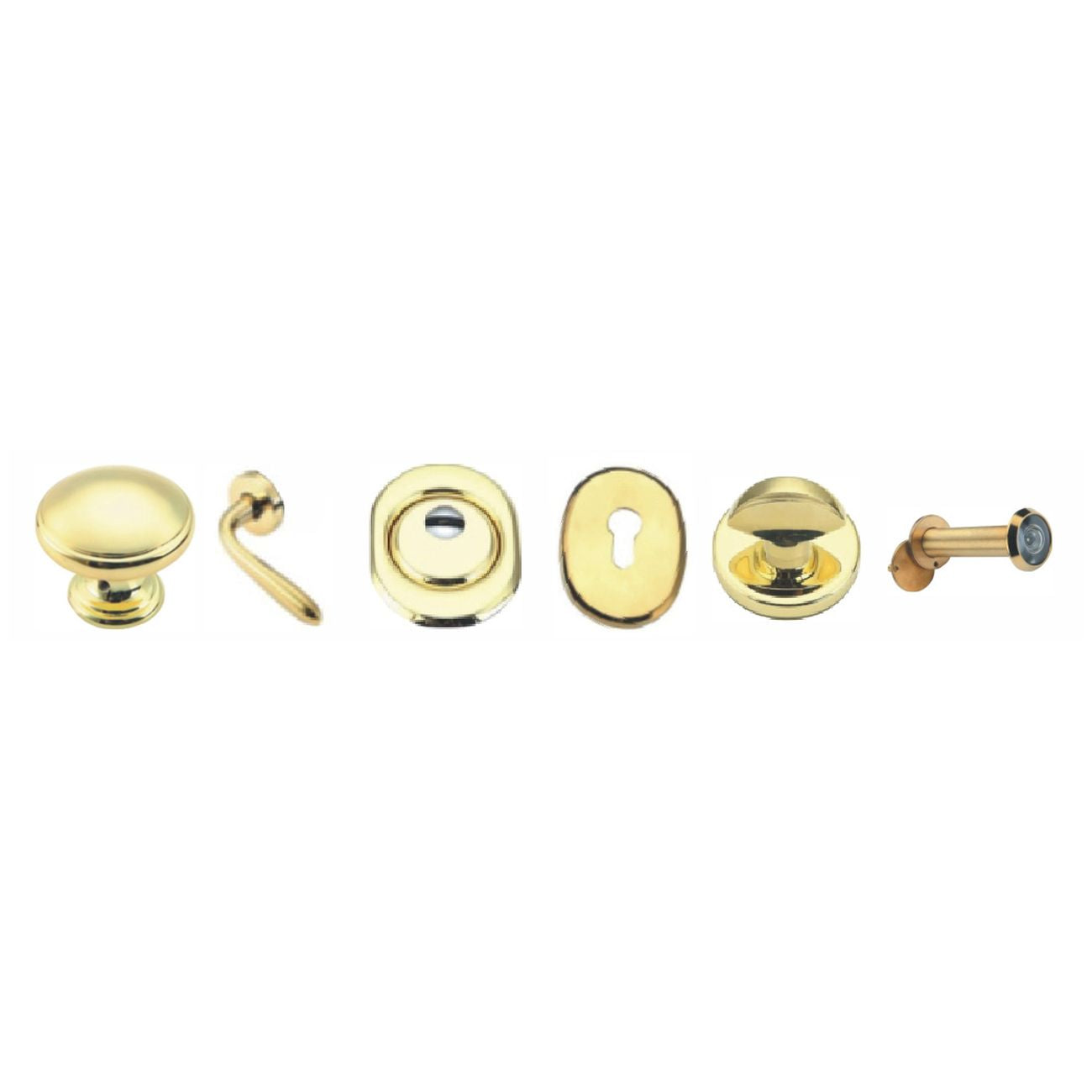 Porta blindata-kit accessori oro dx