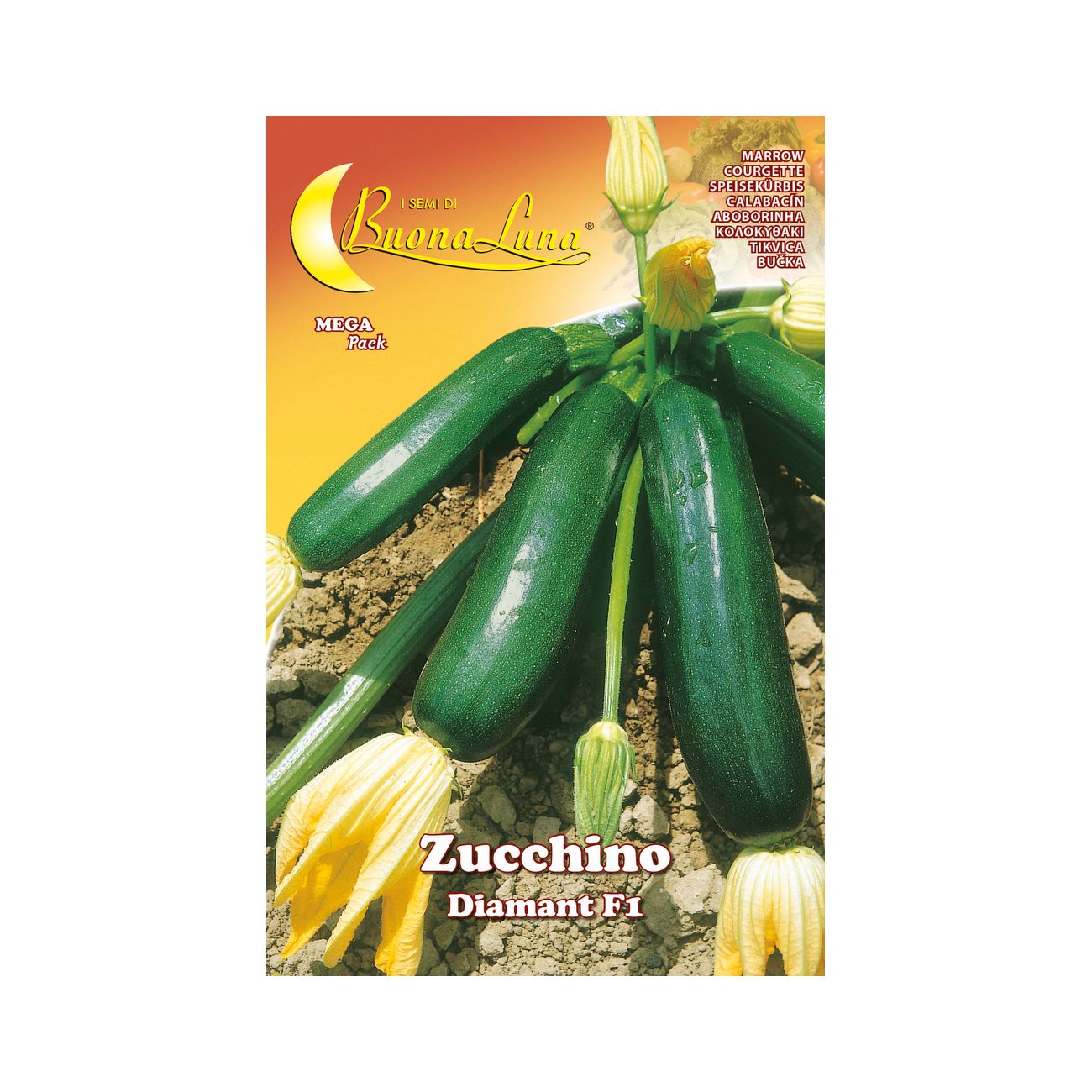 Semi orto zucchino diamant - 10 pz