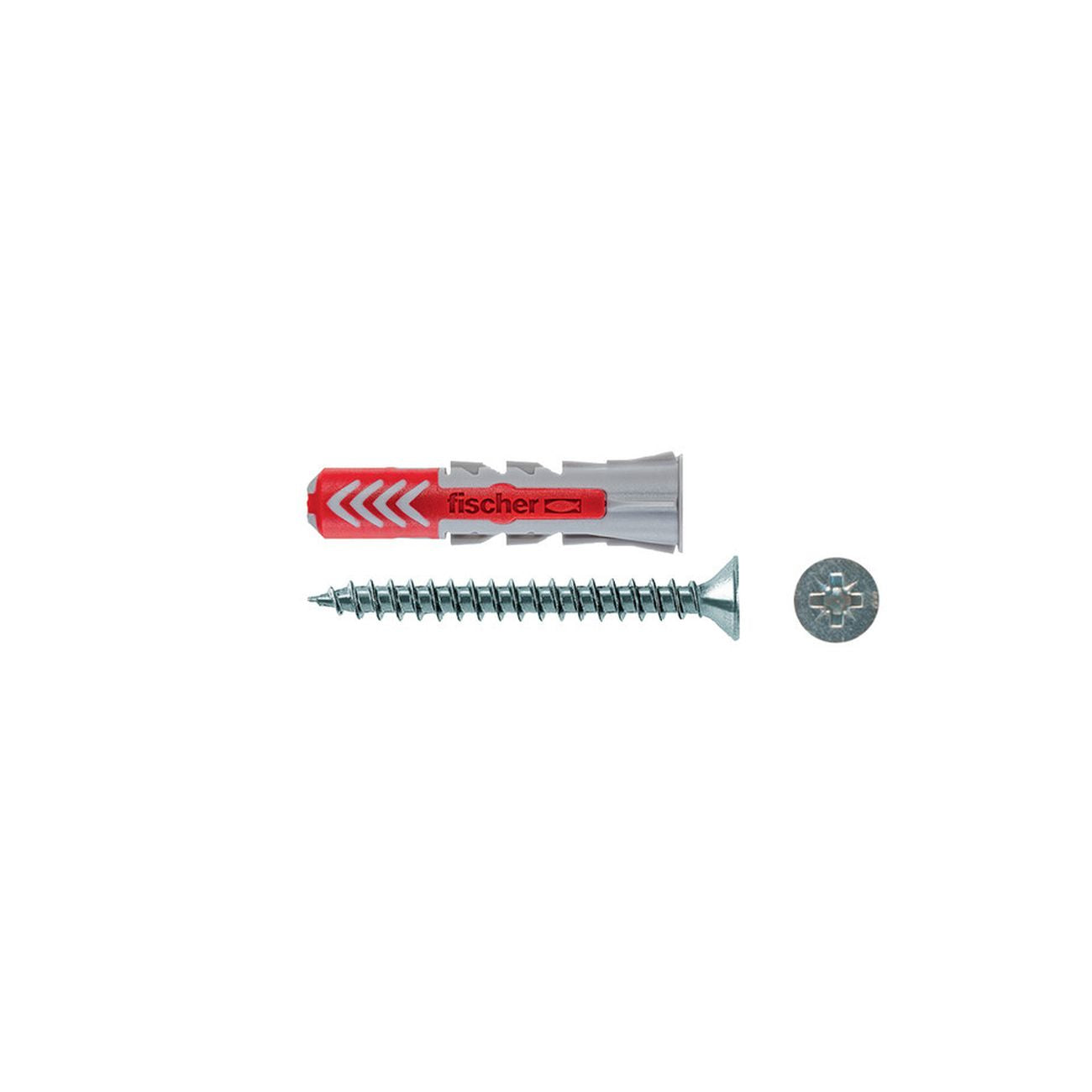 Fischer tassello duo power 10 s con vite - 25 pz
