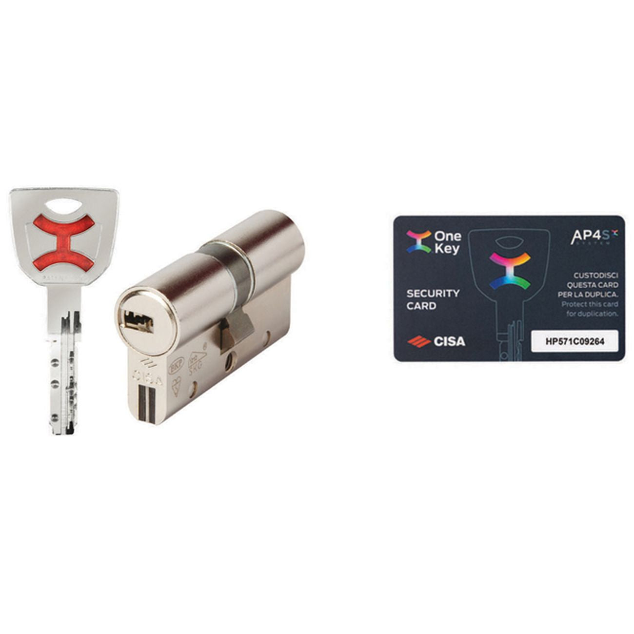 Cisa 0P3S1-06-0-12 Cilindro Ap4 Mm  62 28X34