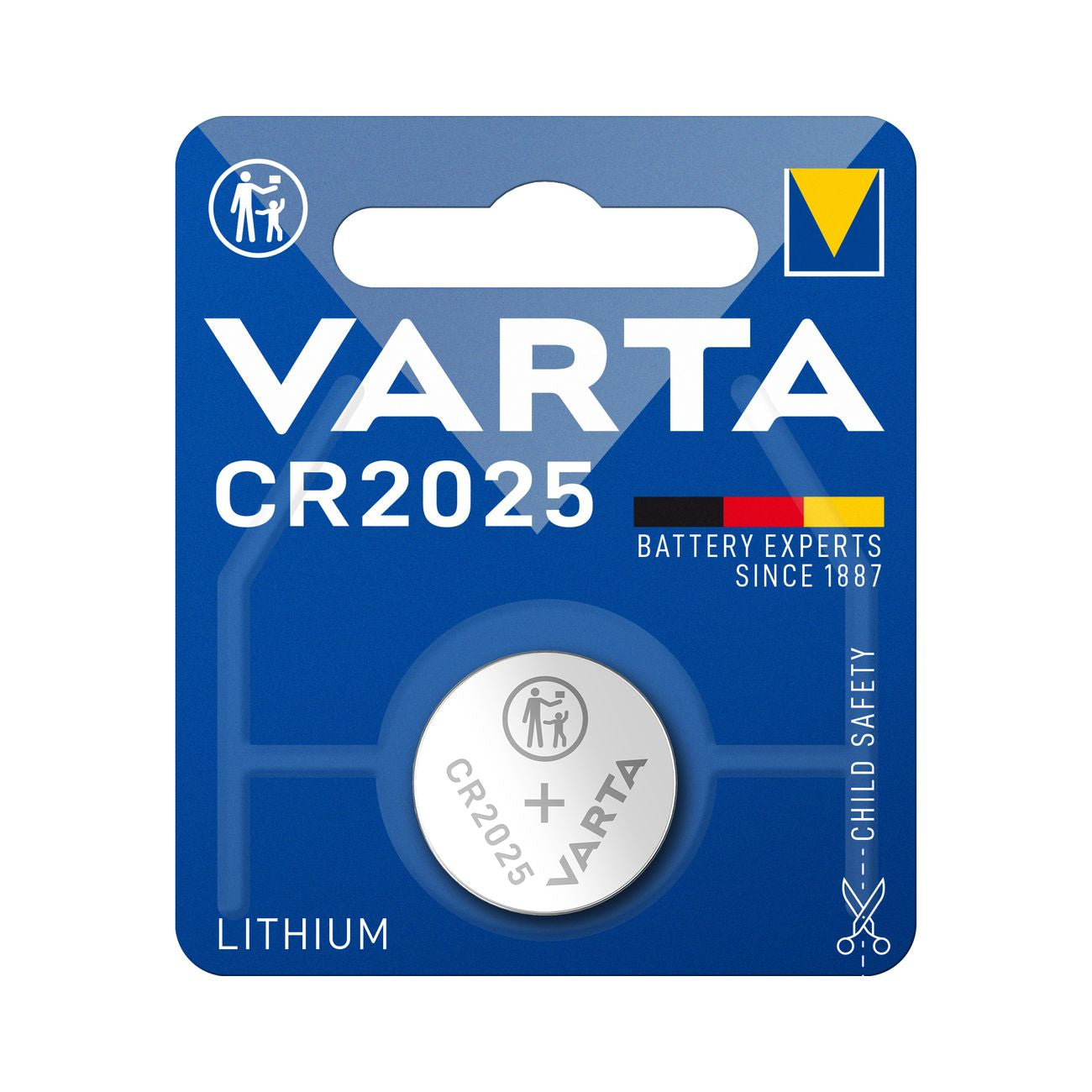 Varta batteria a bottone cr2025  bl.1pz - 10 bl