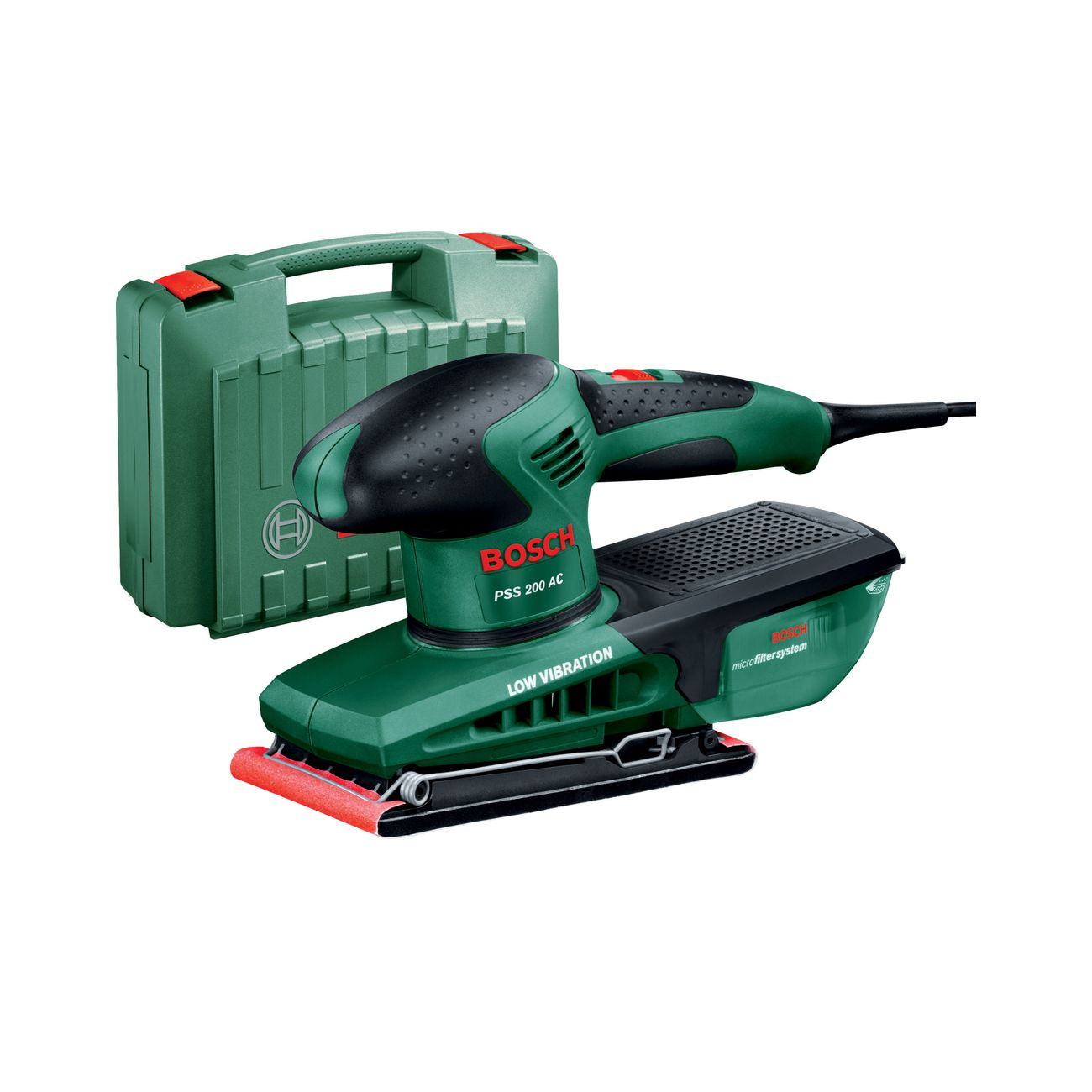 Bosch-v levigatrice orbitale 200w pss200ac