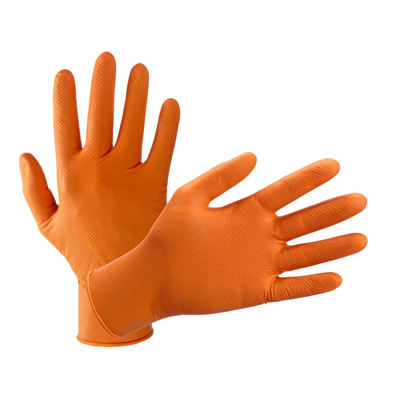 Guanti in nitrile Arancione - 10 pz