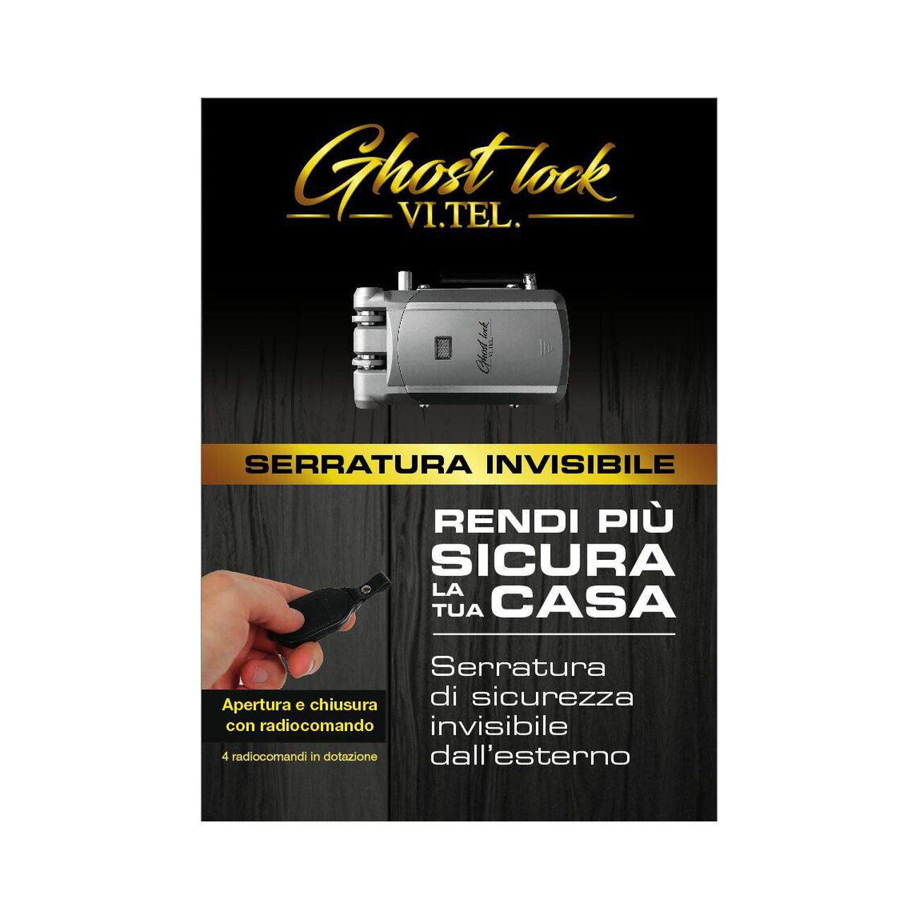 Esposit. serratura univers.ghost lockvuoto