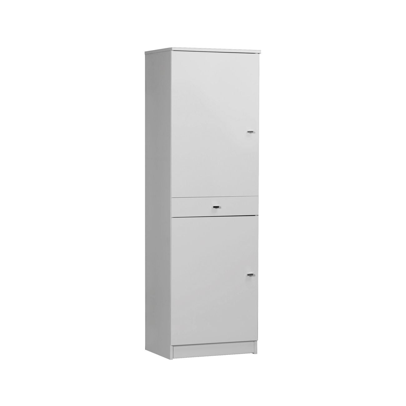 Mobile bianco lacc. 2a+1c cm.46x34x147h 282tl