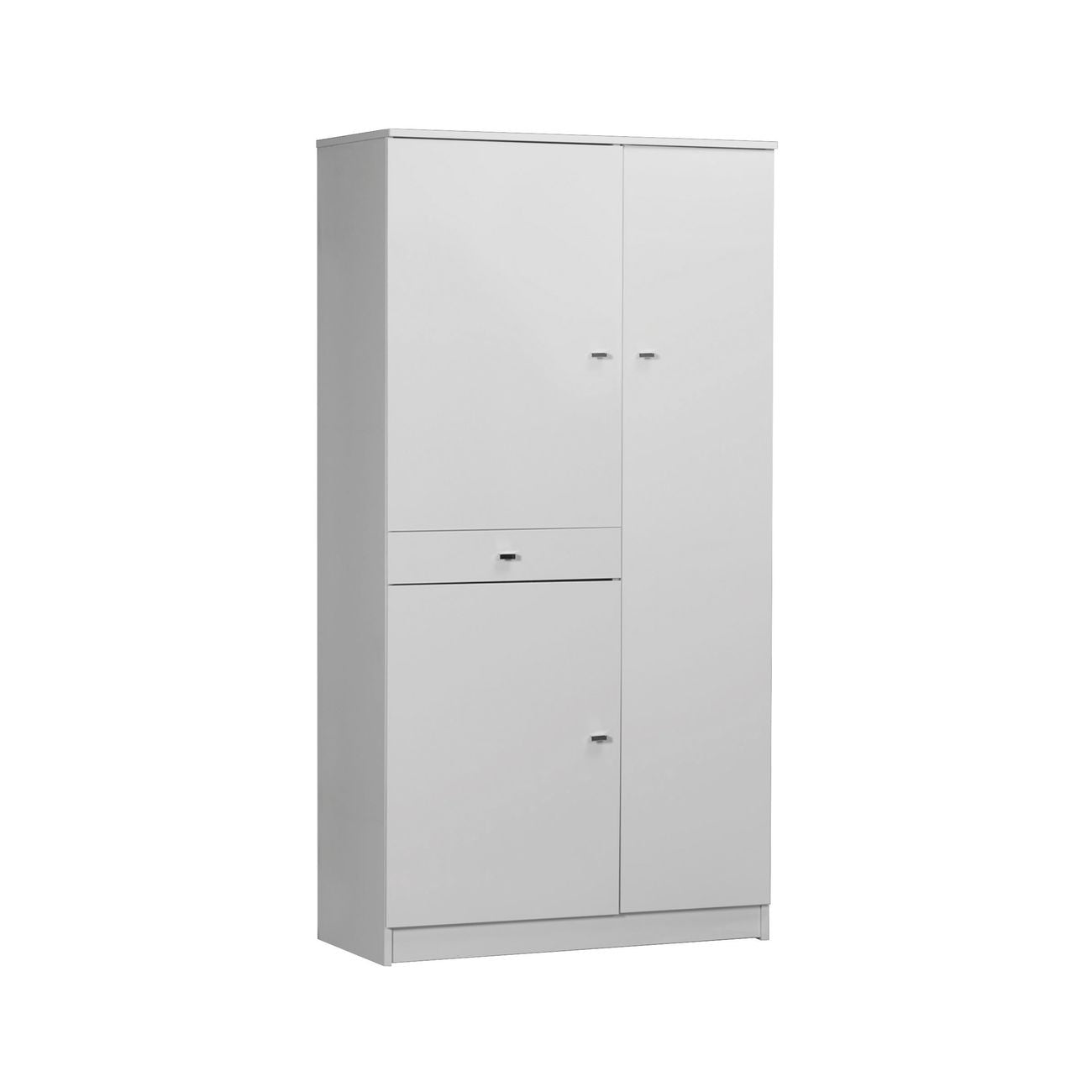 Mobile bianco lacc. 3a+1c cm.77x34x147h 322tl