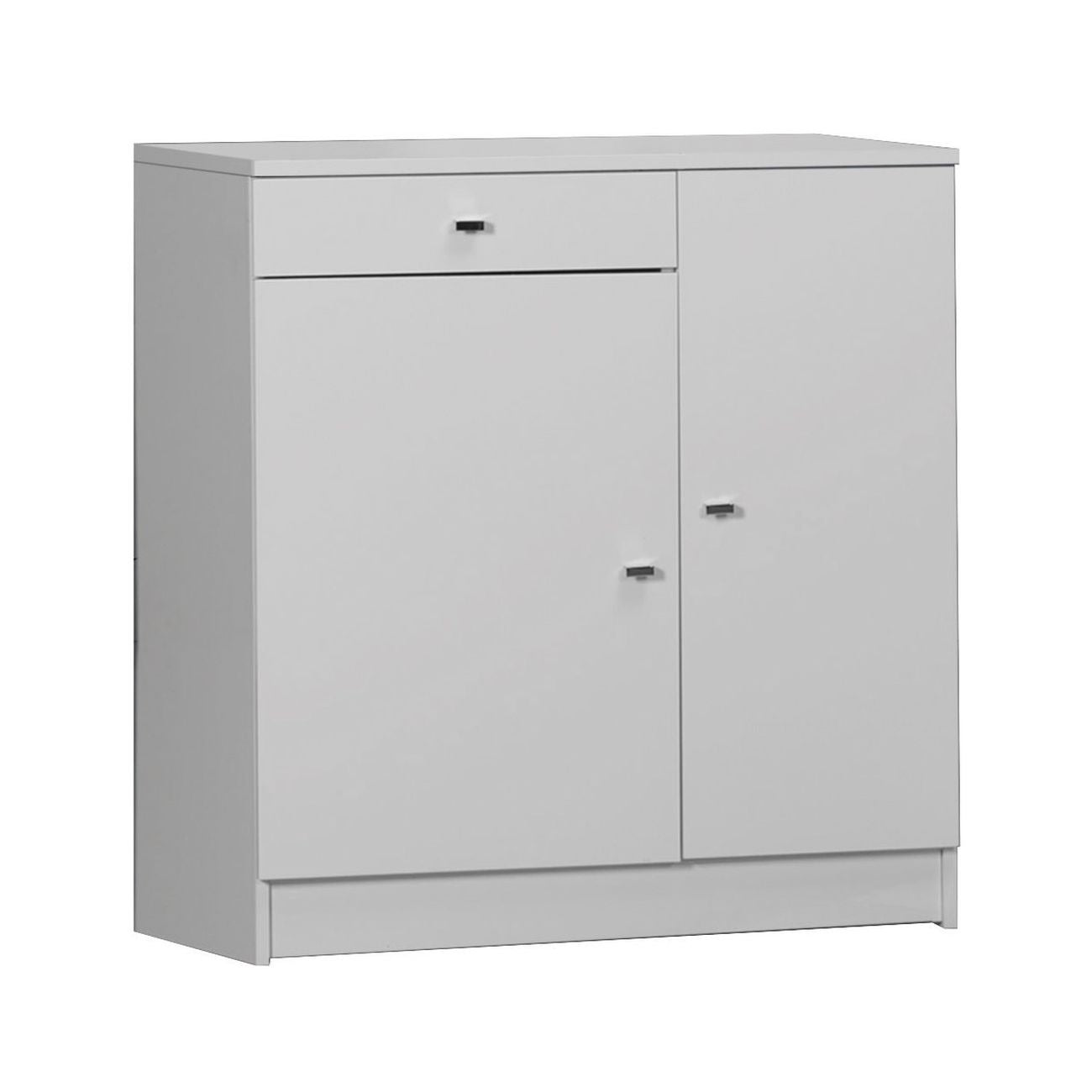 Mobile bianco lacc. 2a+1c cm.77x34x80h  342tl