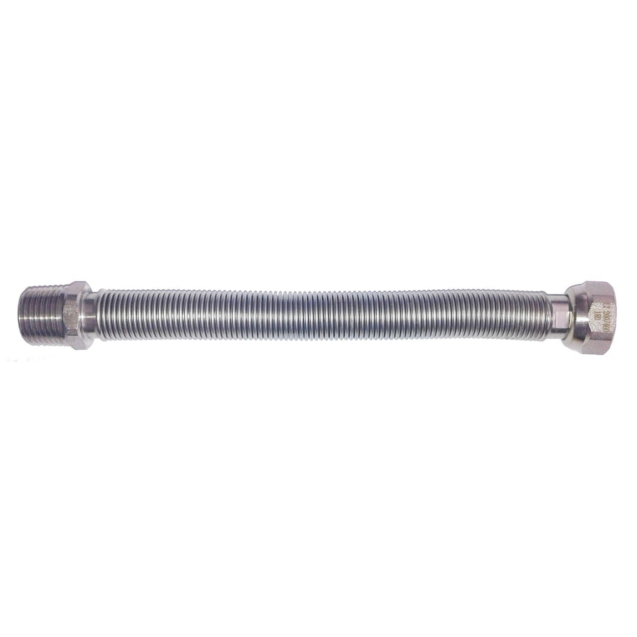 Raccordo inox fless.3/4 mf mm.200-400 acqua