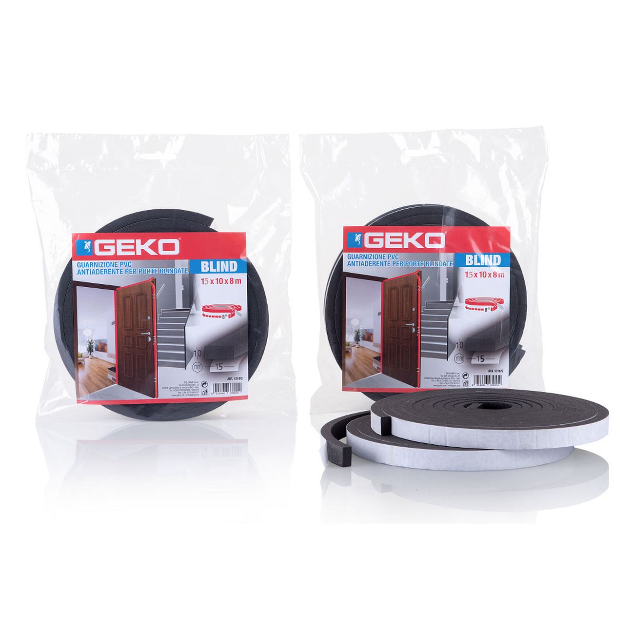 Parafreddo per porte blindate 10x15 mm da 8 m - 15 rt
