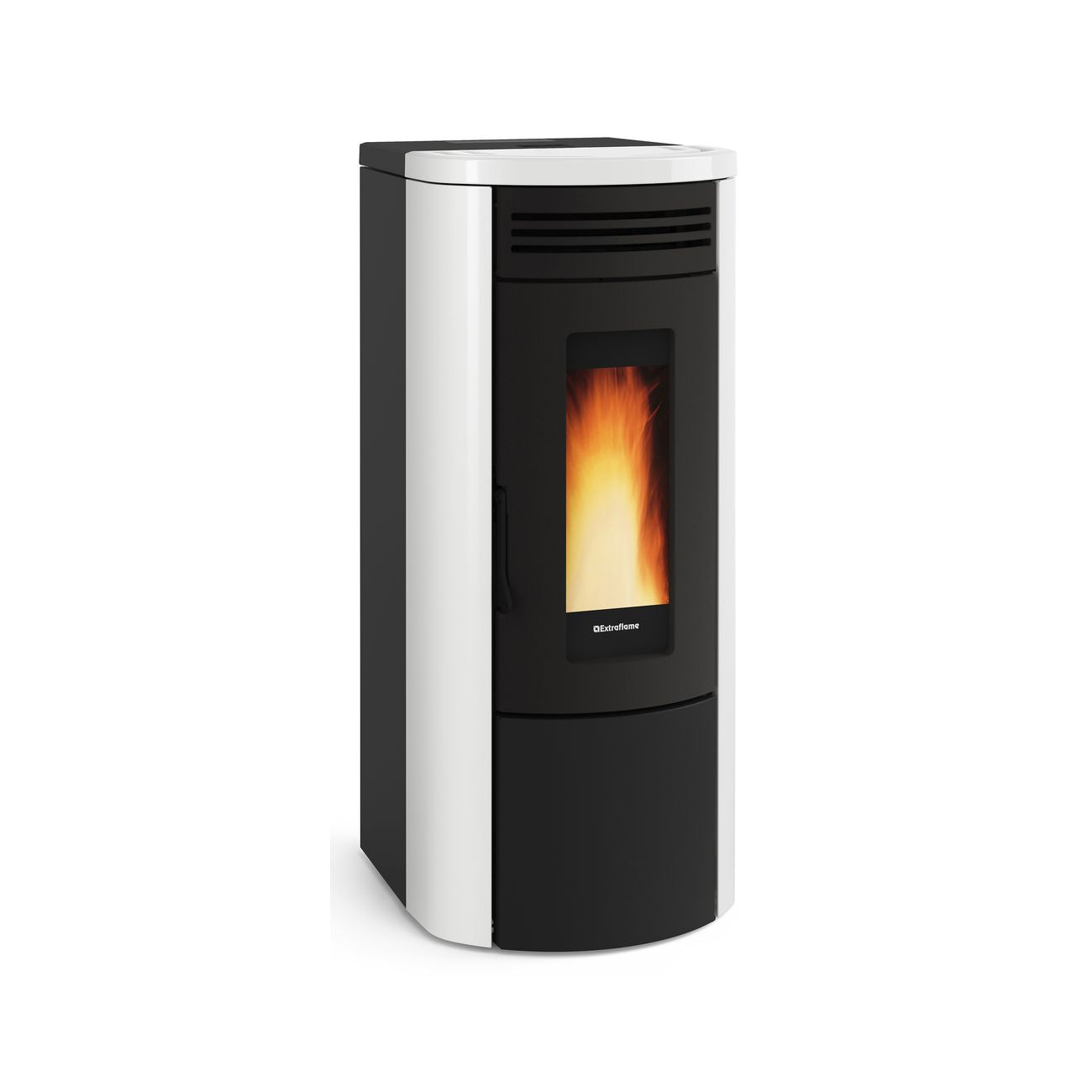 Stufa pellet kw 18,7 costanza idro bianca