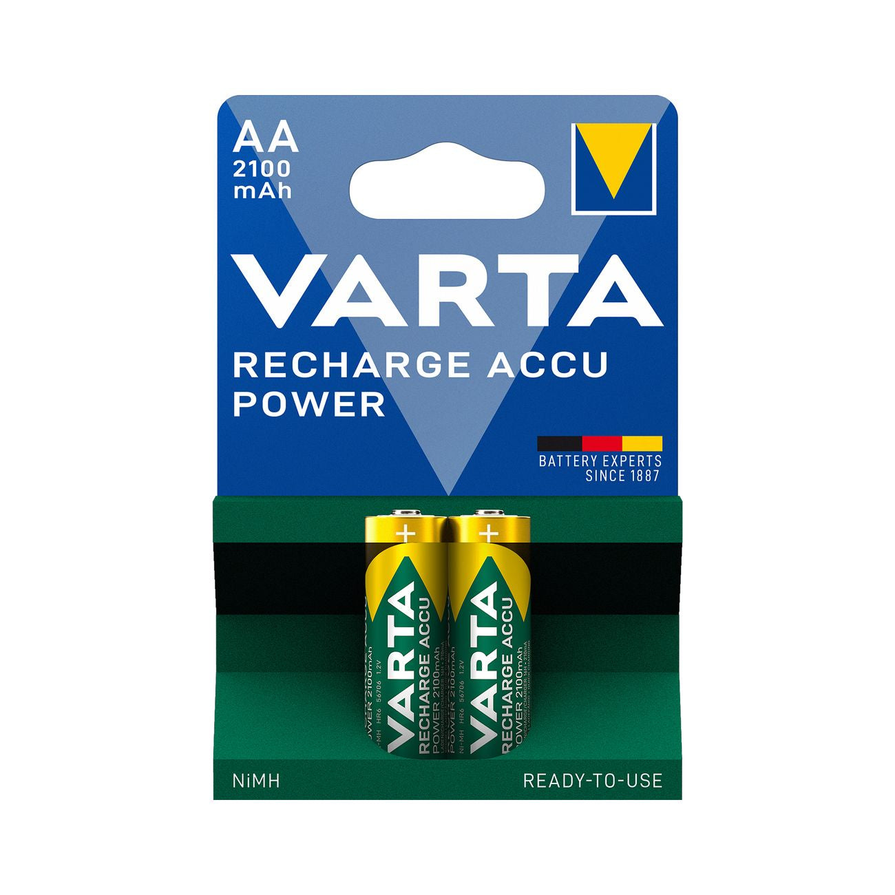 Varta batterie ricar. mah 2100 stilo bl2 - 10 bl