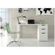 Kit scrivania "Athena" - cm 138x60x74h - bianco