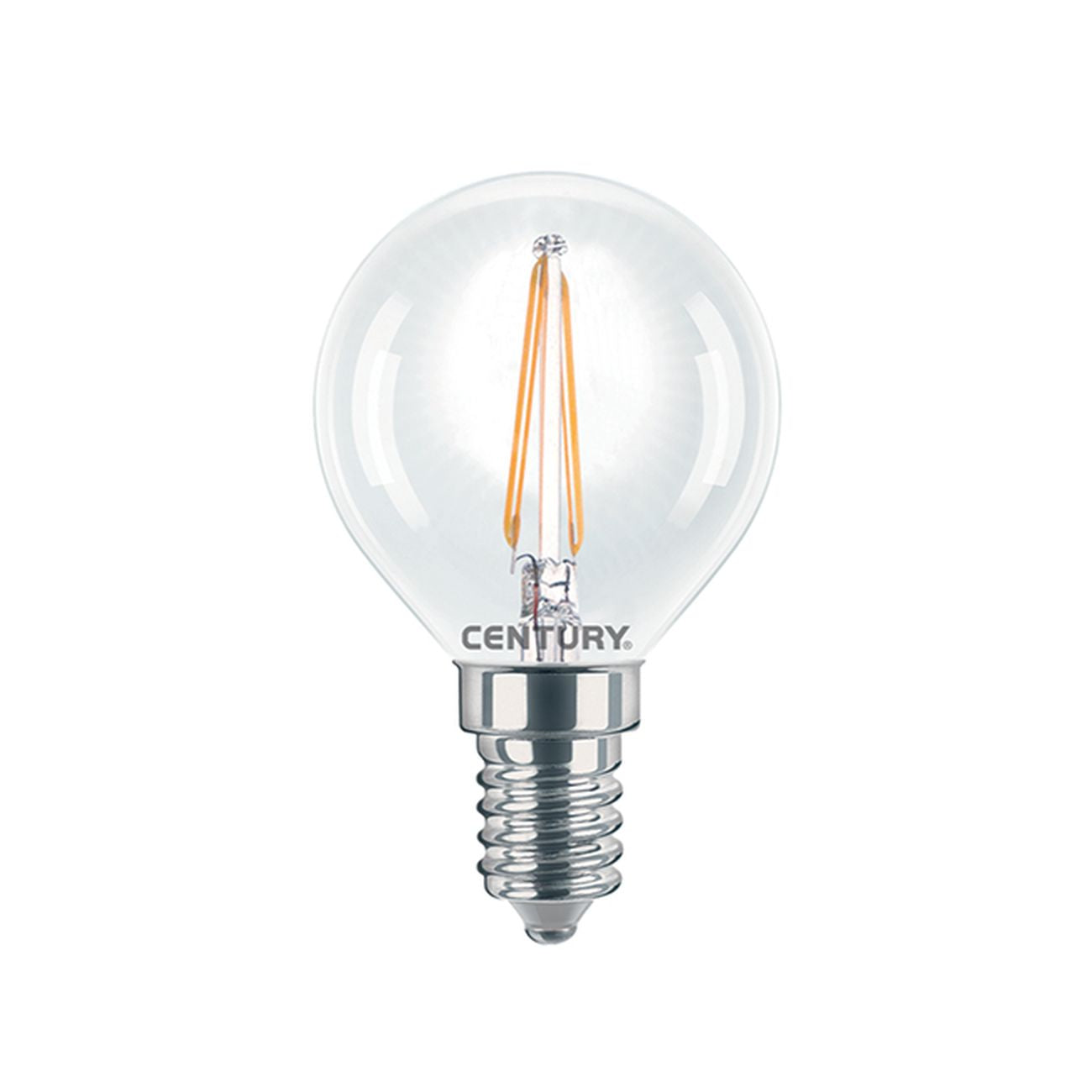 Led Fil. Sfera E14 4W 470Lm   2700K