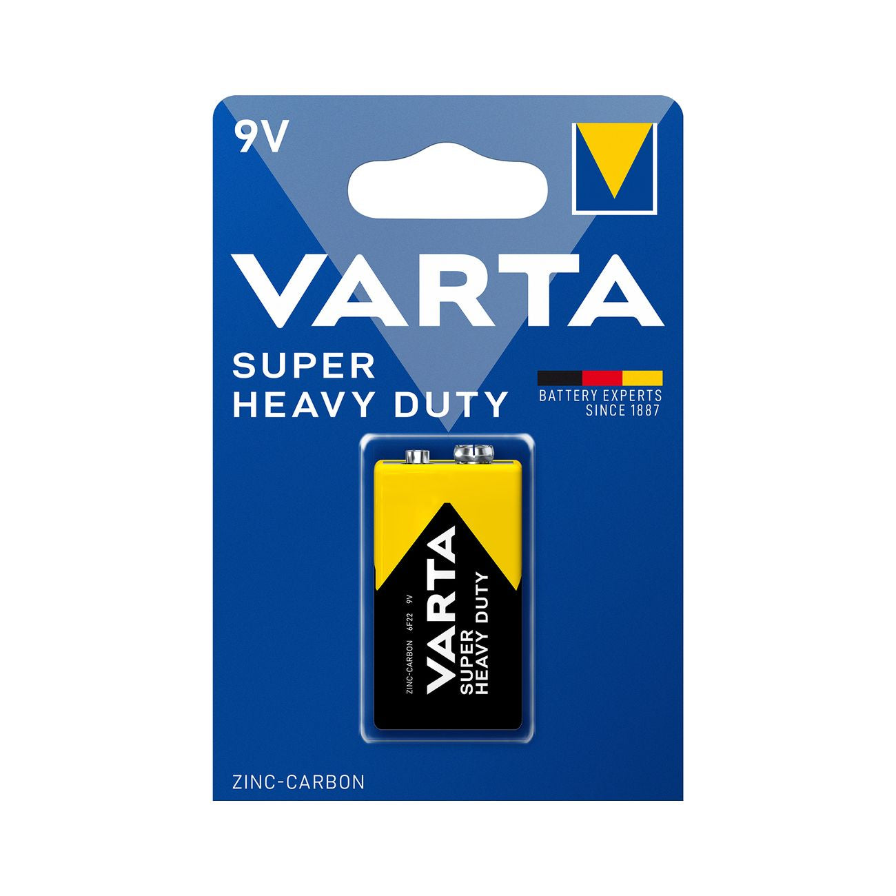 Varta superlife zinco 9v            bl.1pz - 10 bl