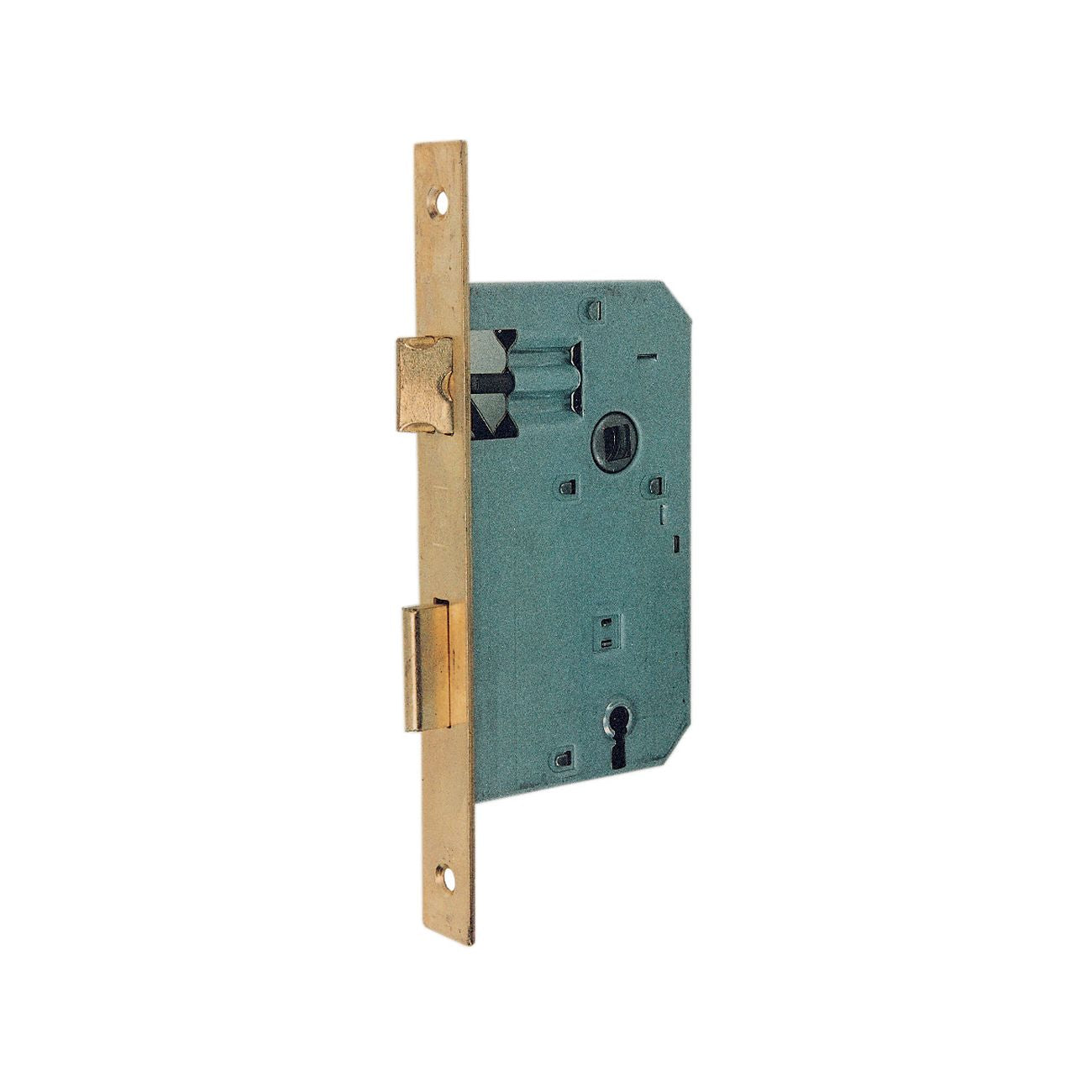 Patent serratura q.8/70 bronz. da 50* senza gaccia - 10 pz