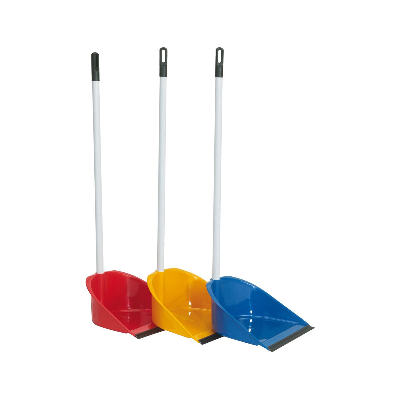 Paletta per immondizia con manico 34x39xh69 cm - 12 pz