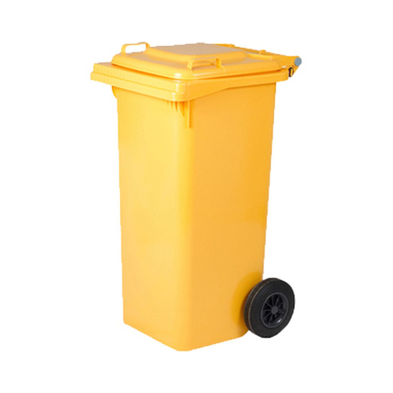 Pattumiera 120 l con ruote giallo mp