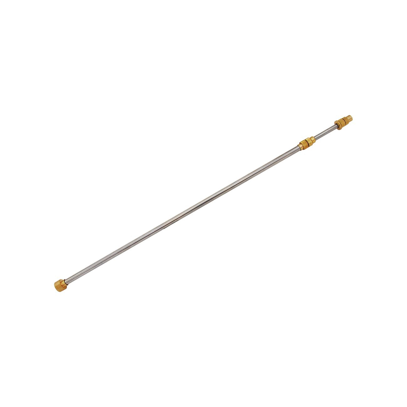 Lancia inox con ugello ottone telescopica cm 58 102