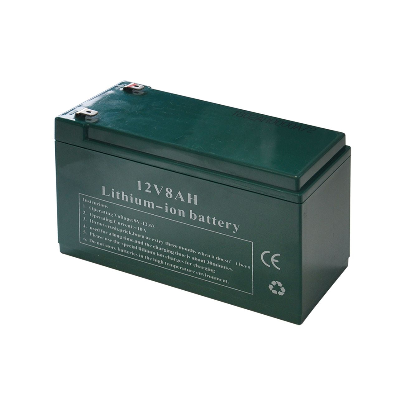 Batteria ricambio 12v 8ah -al litio