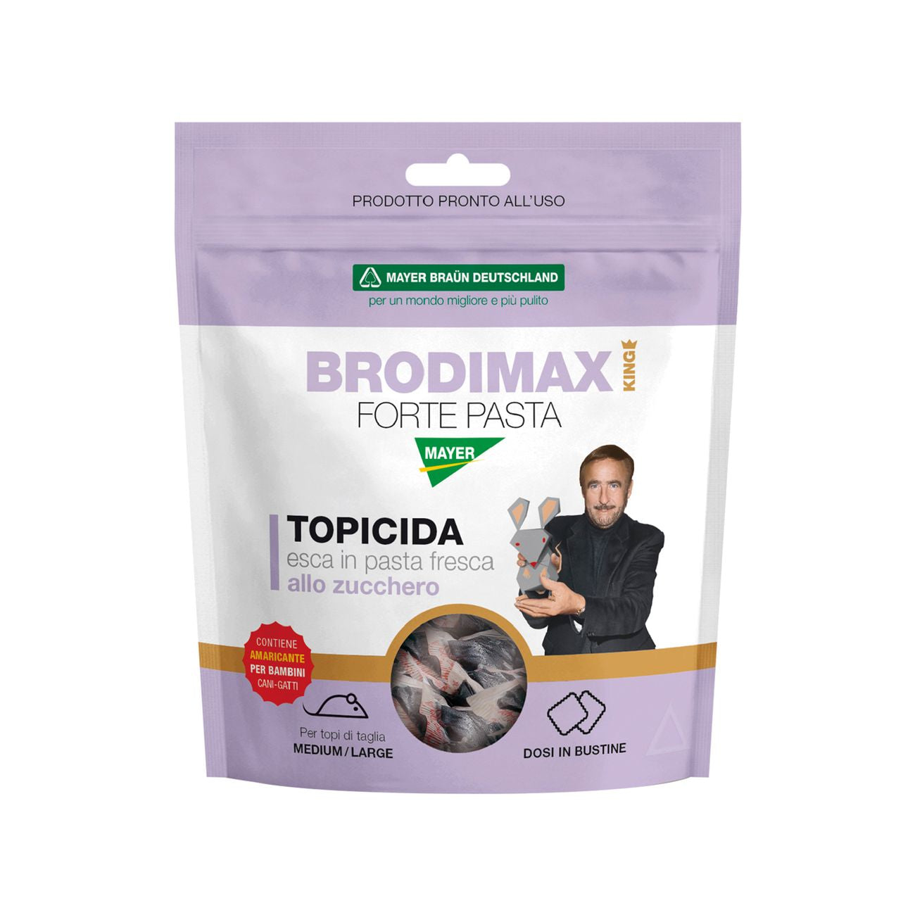 Esca topicida 'brodimax forte pasta' gr. 150