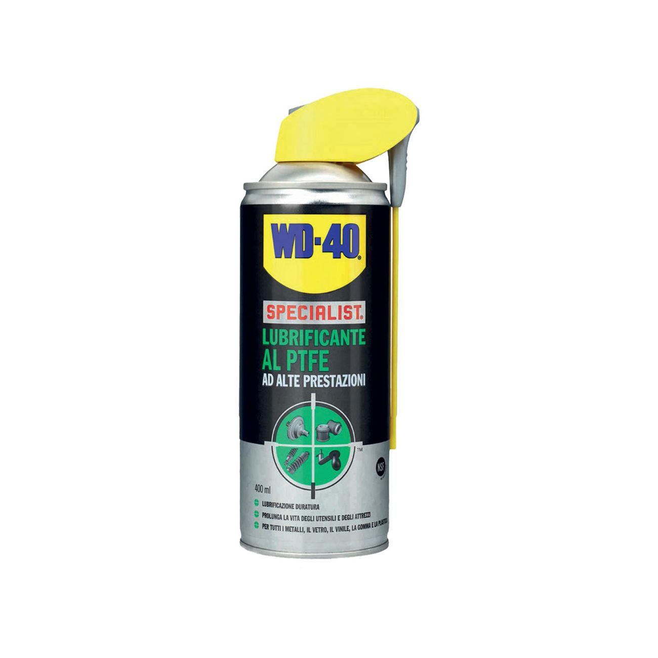 Lubrificante alte prestazioni ptfe spray ml 400