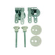 Cerniera per fissaggio sedile wc 2 pz