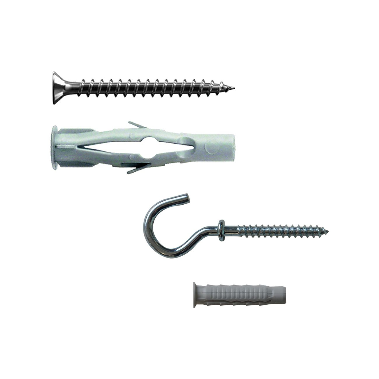 Tassello nylon mm 6 con vite 3,5 x 50 - pz. 20