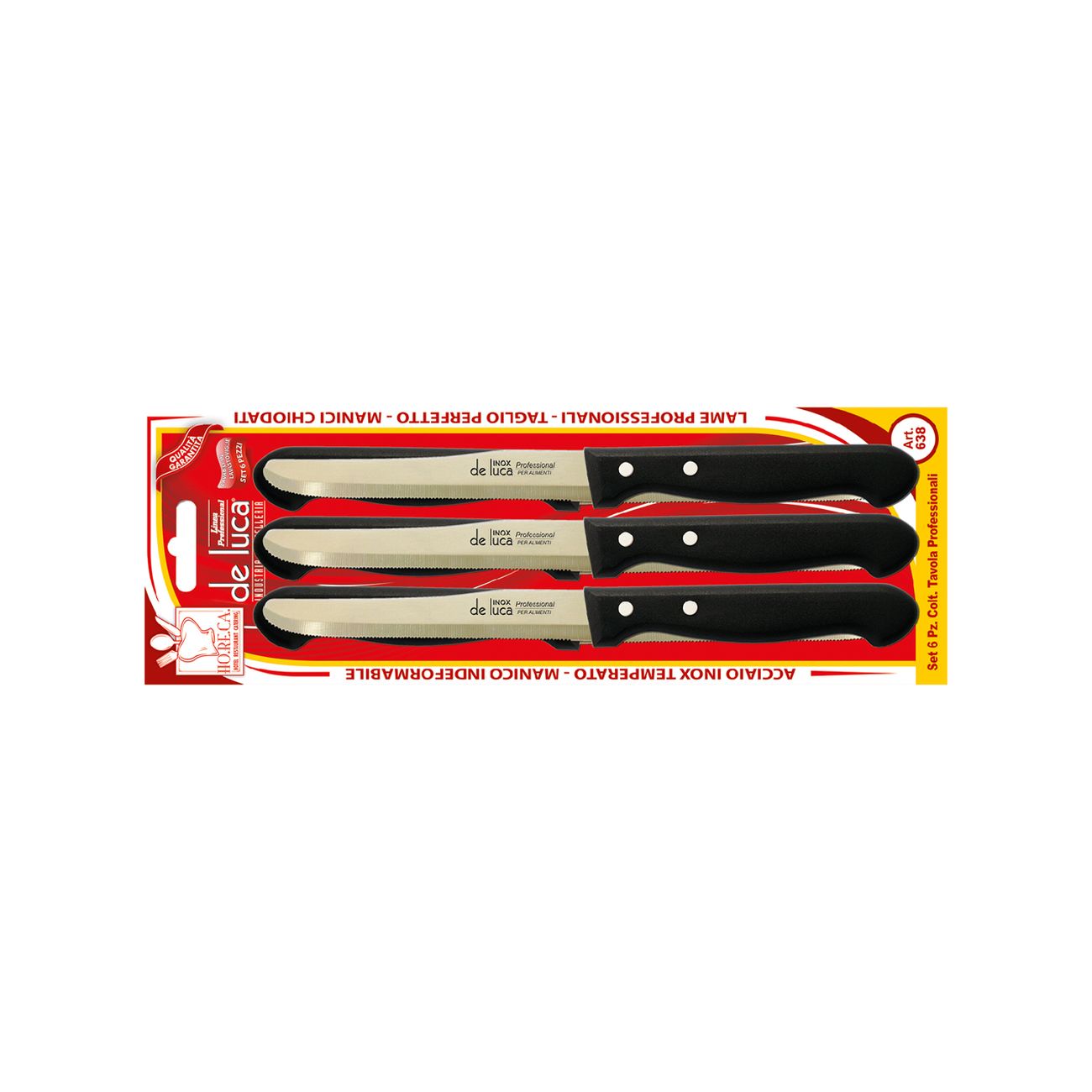 Coltello da tavola seghettato