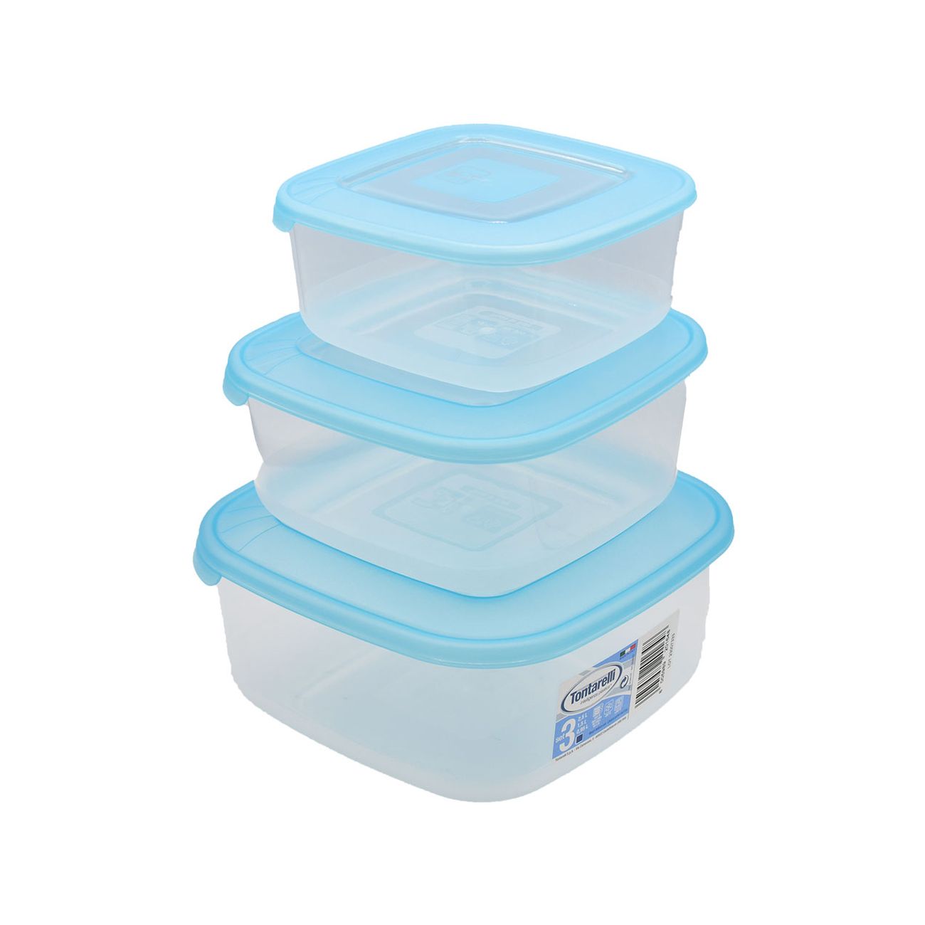 Set Frigo Box - Family-food - Set quadrato da 3