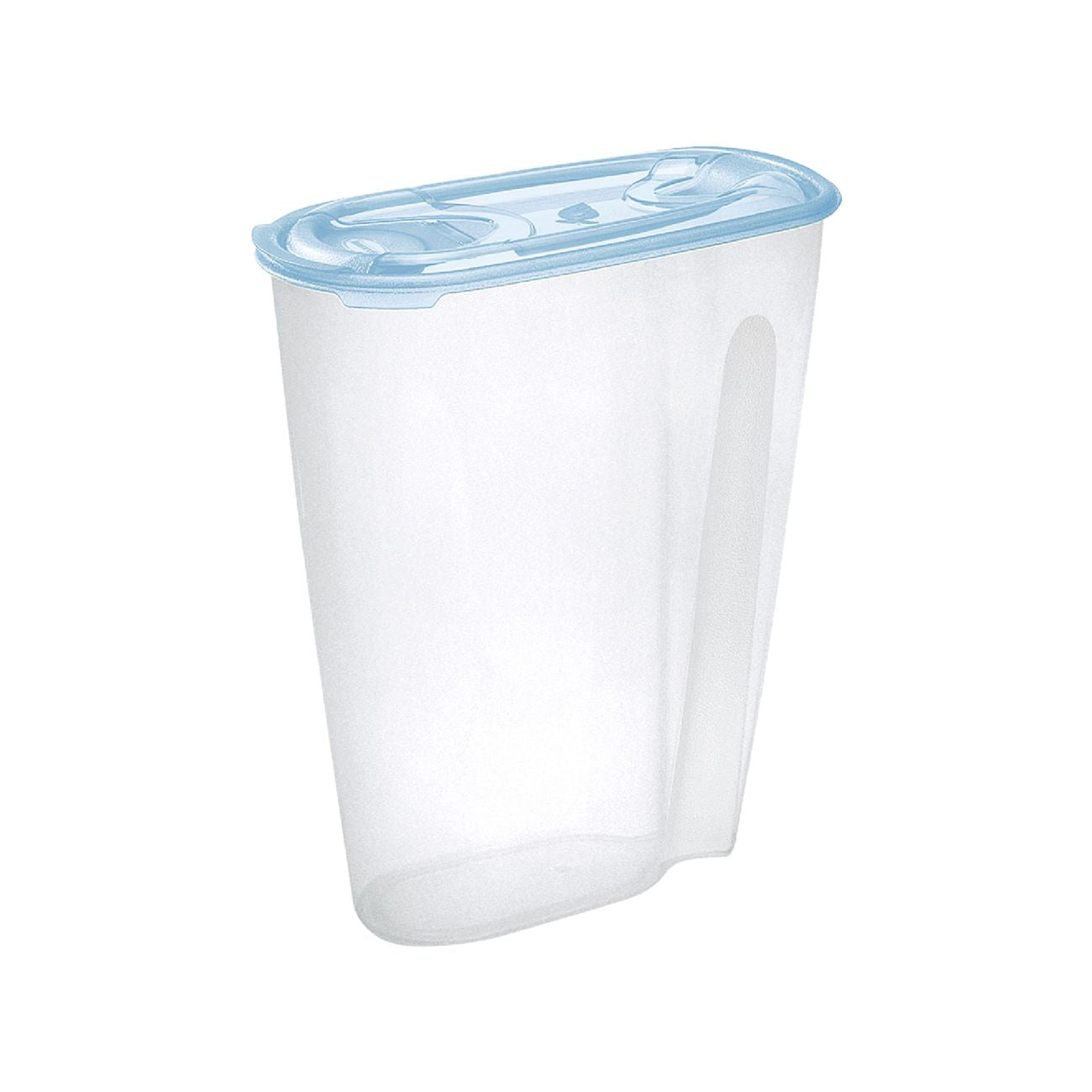 Contenitore porta cereali in plastica lt 3 cm 21,5 x 10,7 x h 25,7 acqua