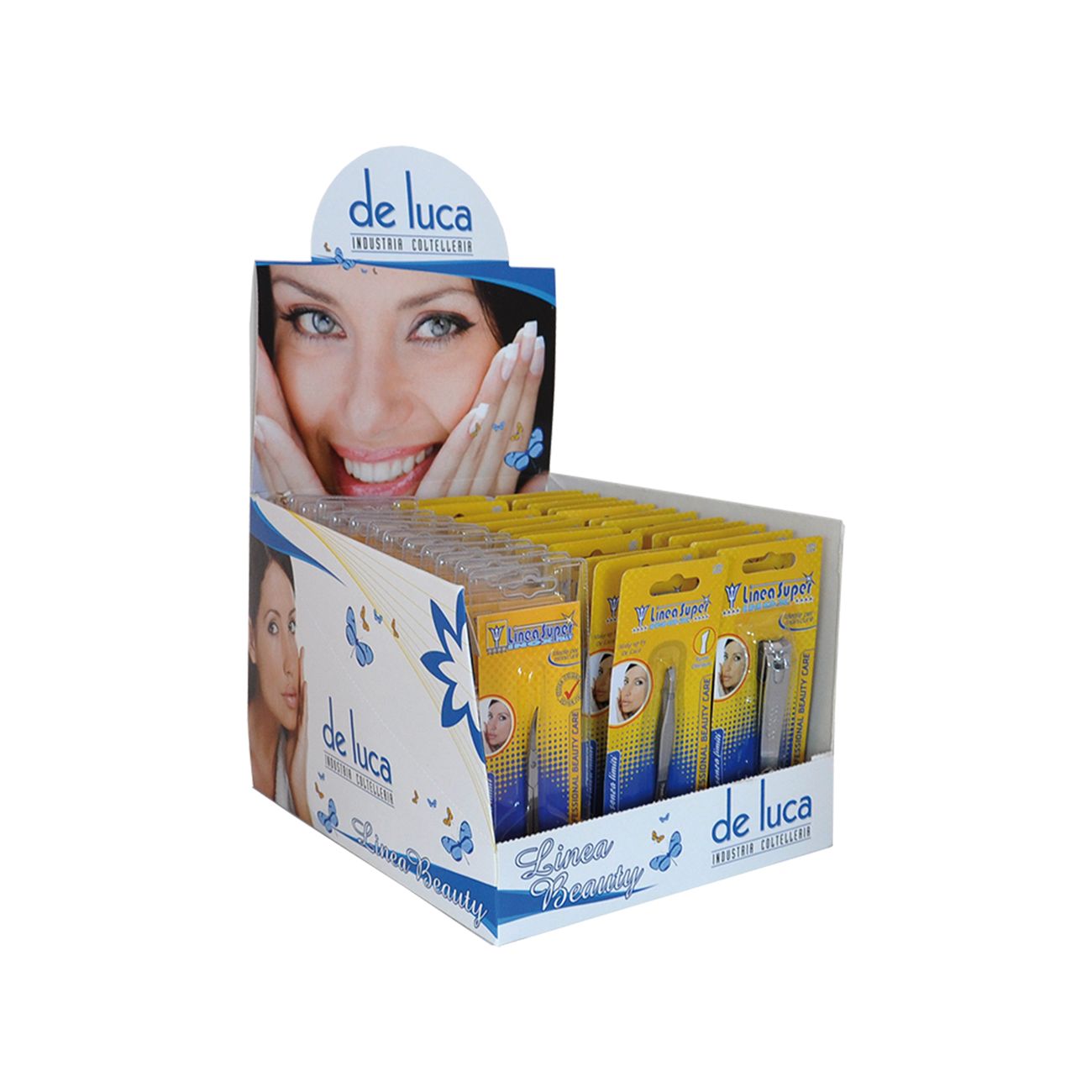 Espositore da banco manicure 36 pezzi