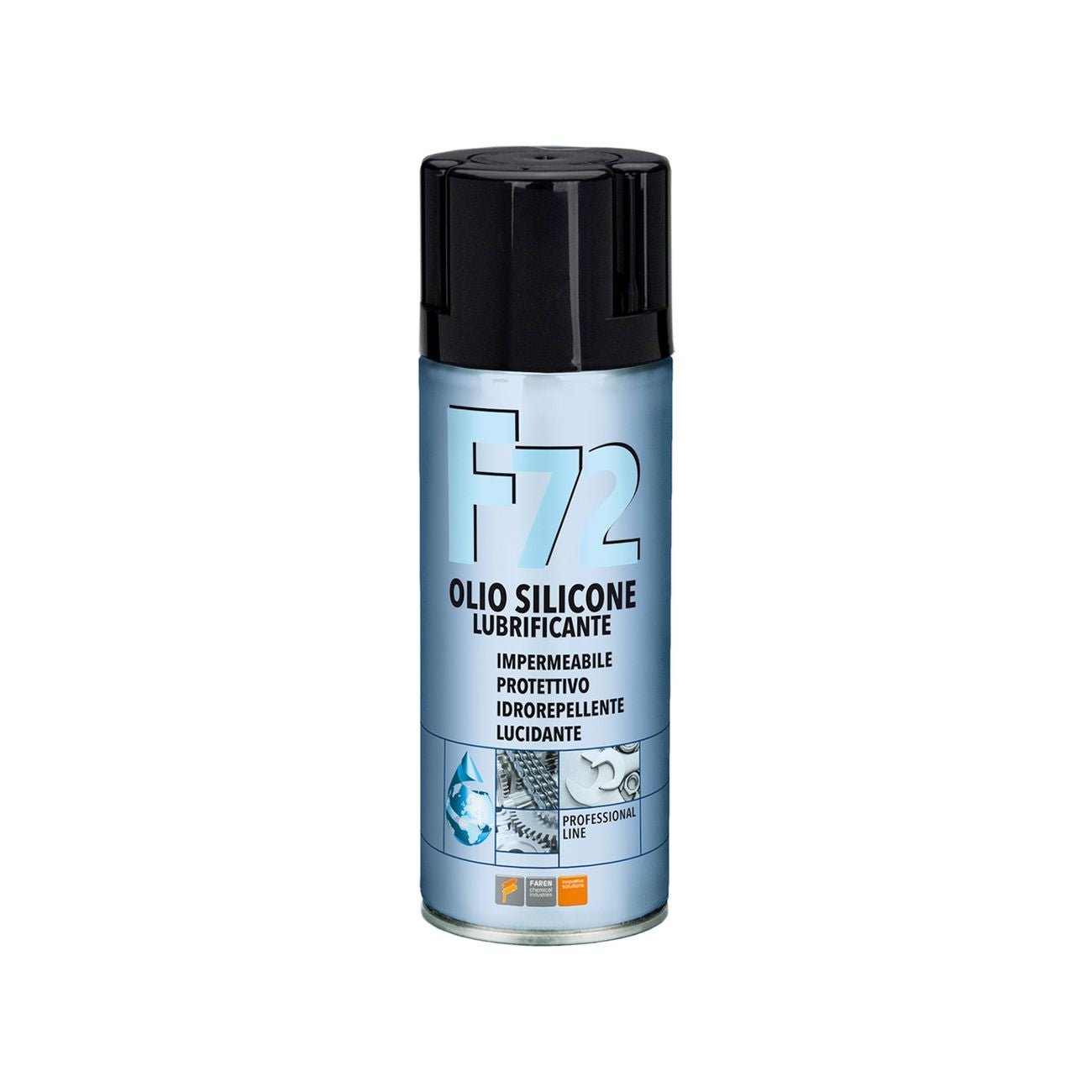 Olio di silicone spray 'f72' ml 400 - 12 pz